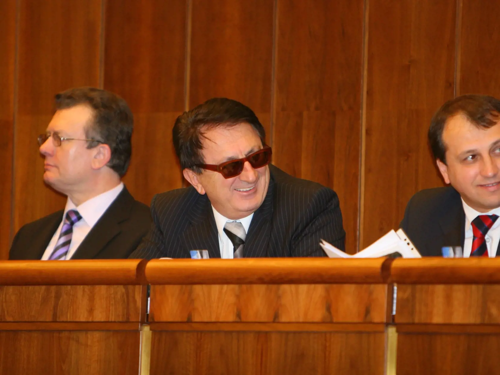 Poslanci: Jozef Halecký, Milan Urbani, Jozef Burian. (archívne foto)