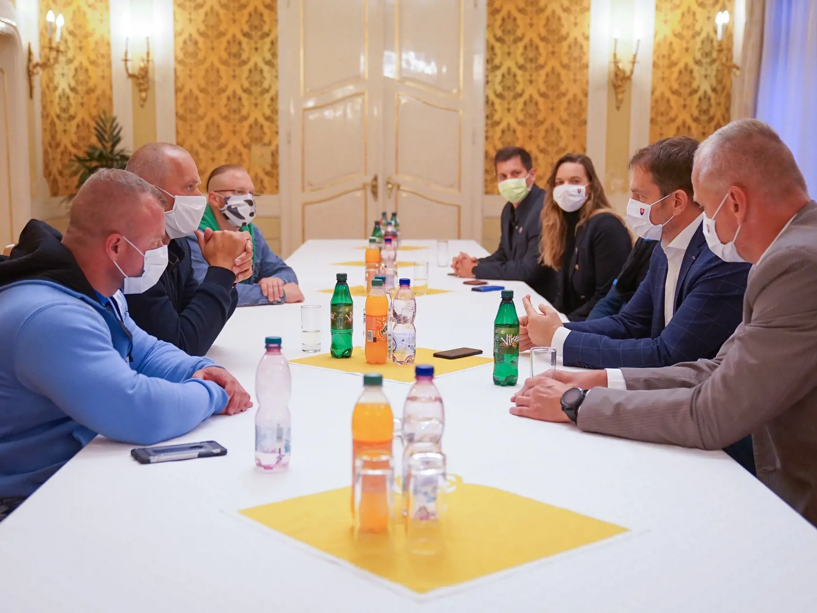 Premiér Igor Matovič sa stretol so zástupcami fitnescentier.