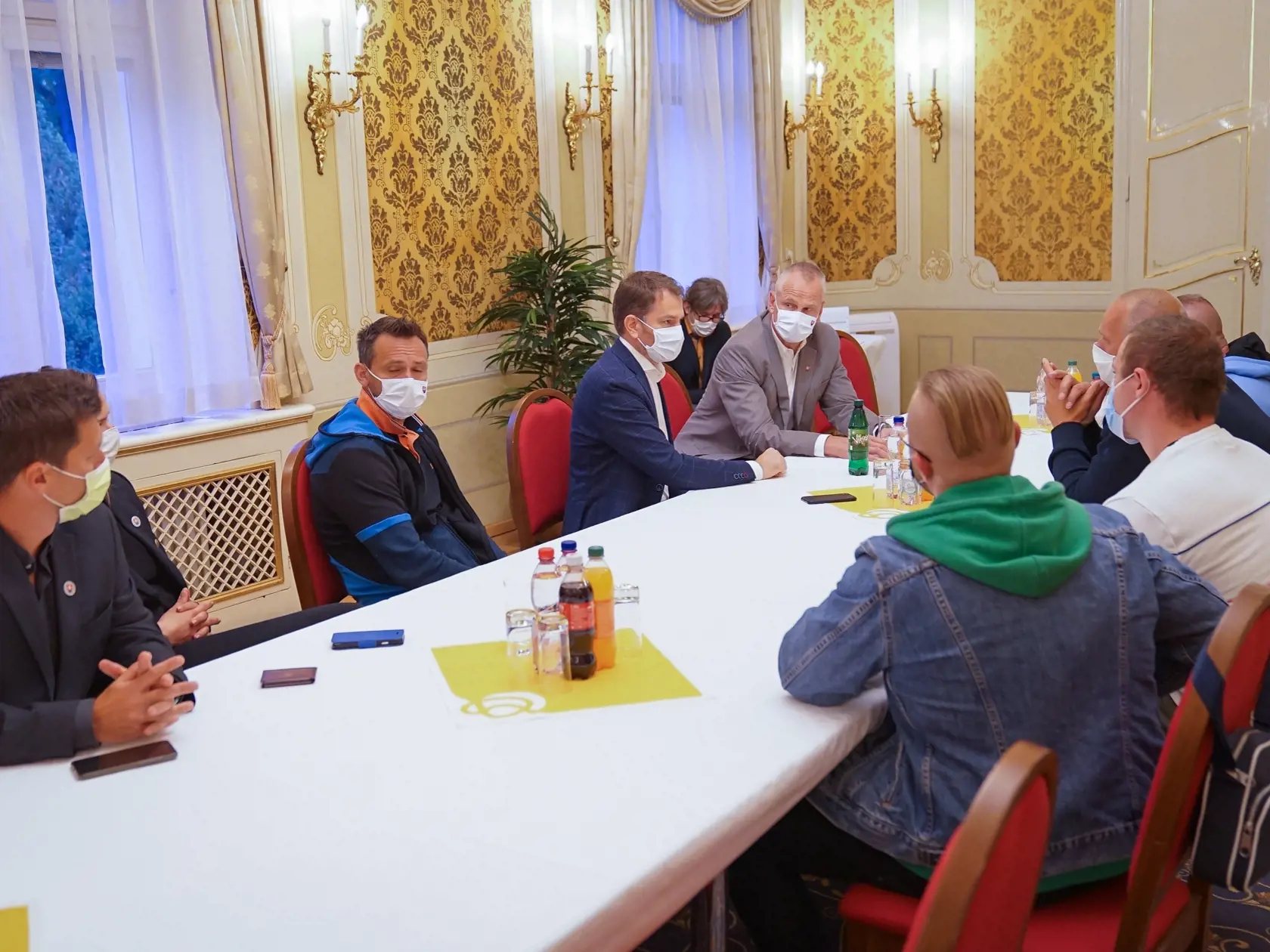 Premiér Igor Matovič sa stretol so zástupcami fitnescentier.
