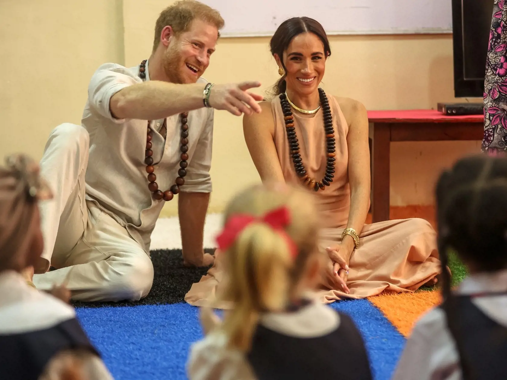 Meghan a princ Harry v Nigérii riešili aj tému duševného zdravia.