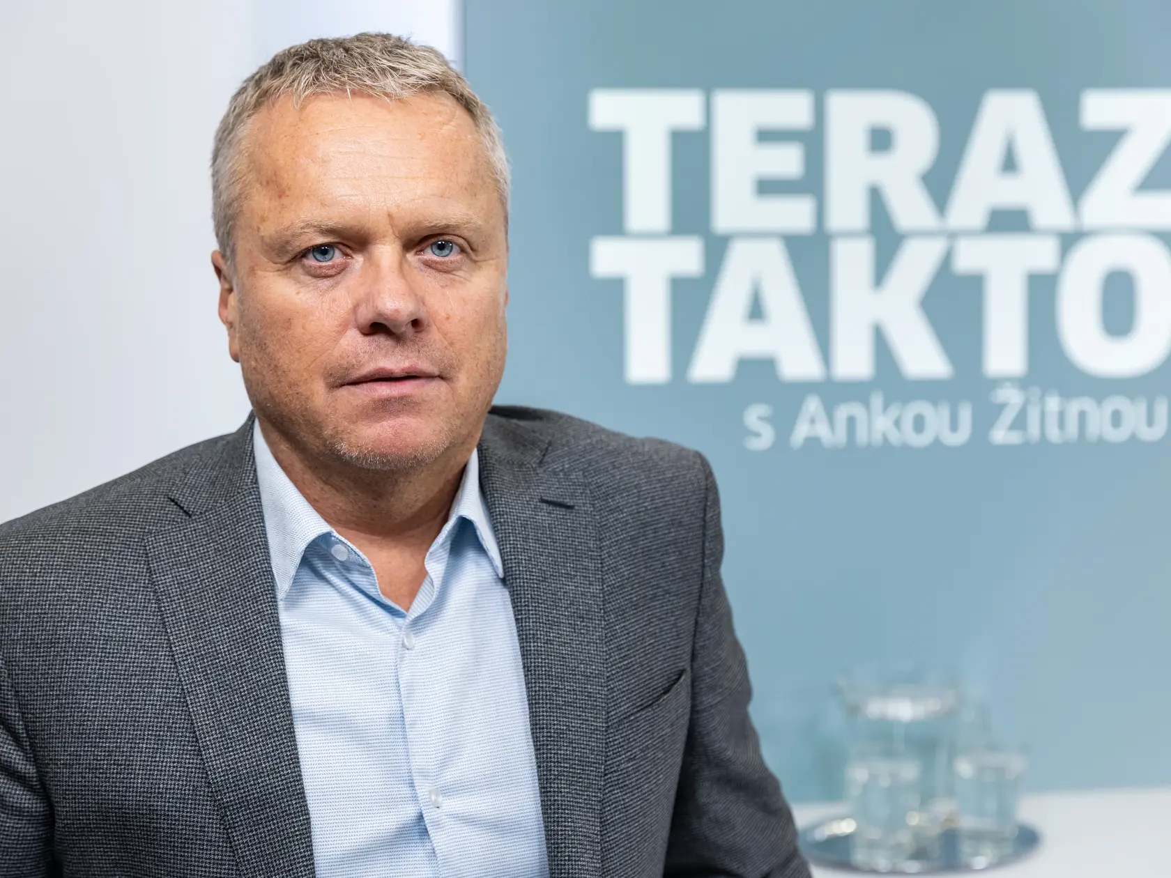 Diskusná relácia "Teraz Takto", ktorej hosťom bol Ľubomír Andrassy.