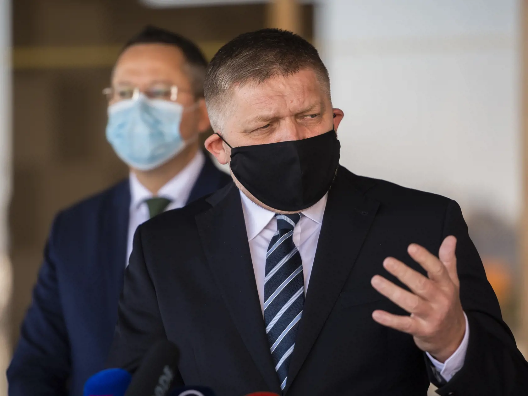 Na snímke predseda strany SMER - sociálna demokracia Robert Fico