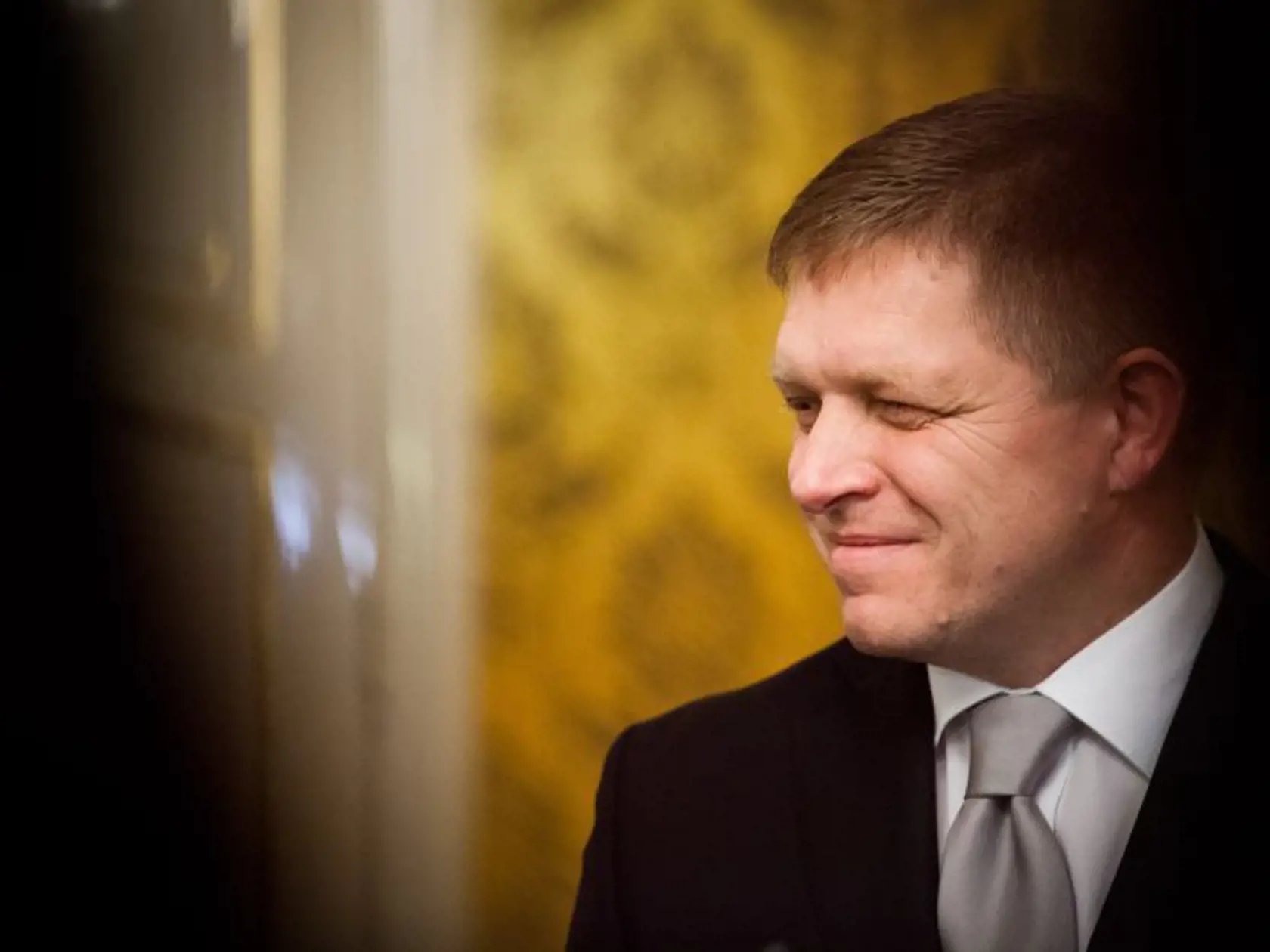Na snímke predseda strany SMER - sociálna demokracia Robert Fico