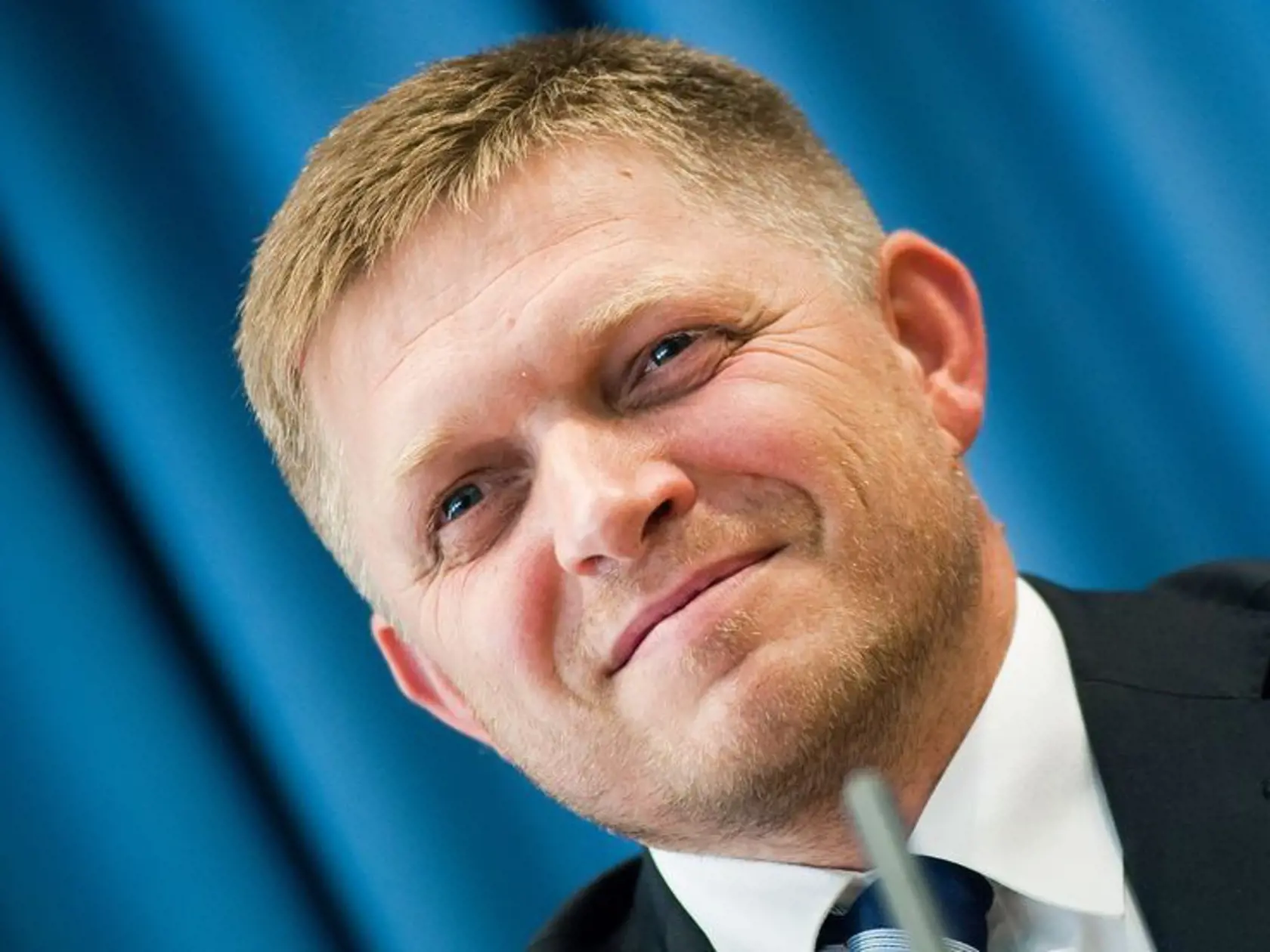 Na snímke predseda strany SMER - sociálna demokracia Robert Fico