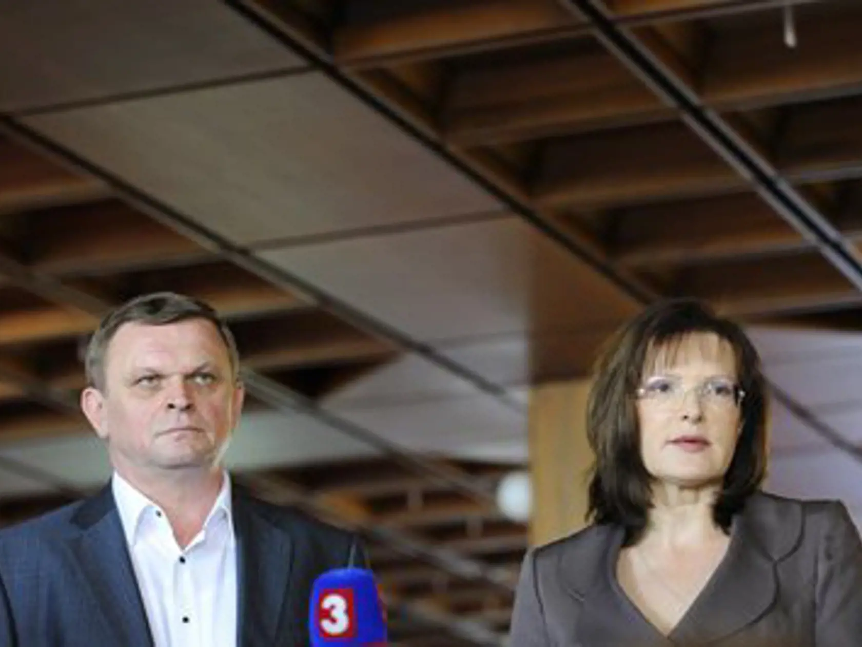 Anna Belousovová (vpravo) a Rudolf Pučík.