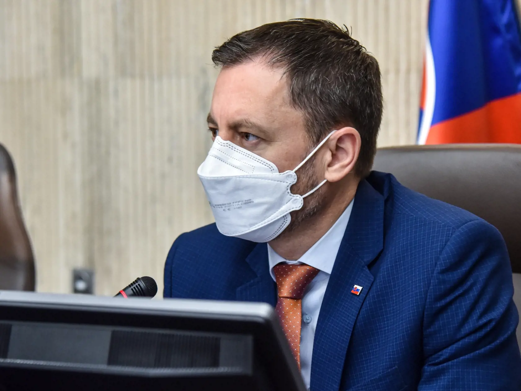 Na snímke je predseda vlády SR Eduard Heger.