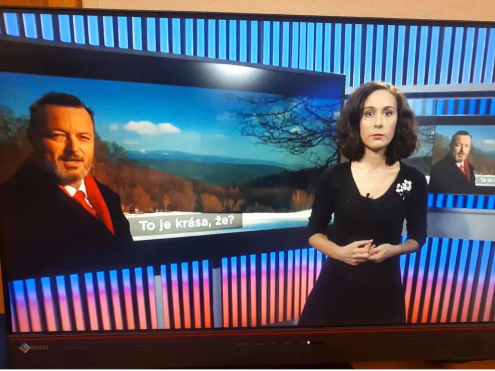 Gabriela Kajtárová. U divákov zabodovala.