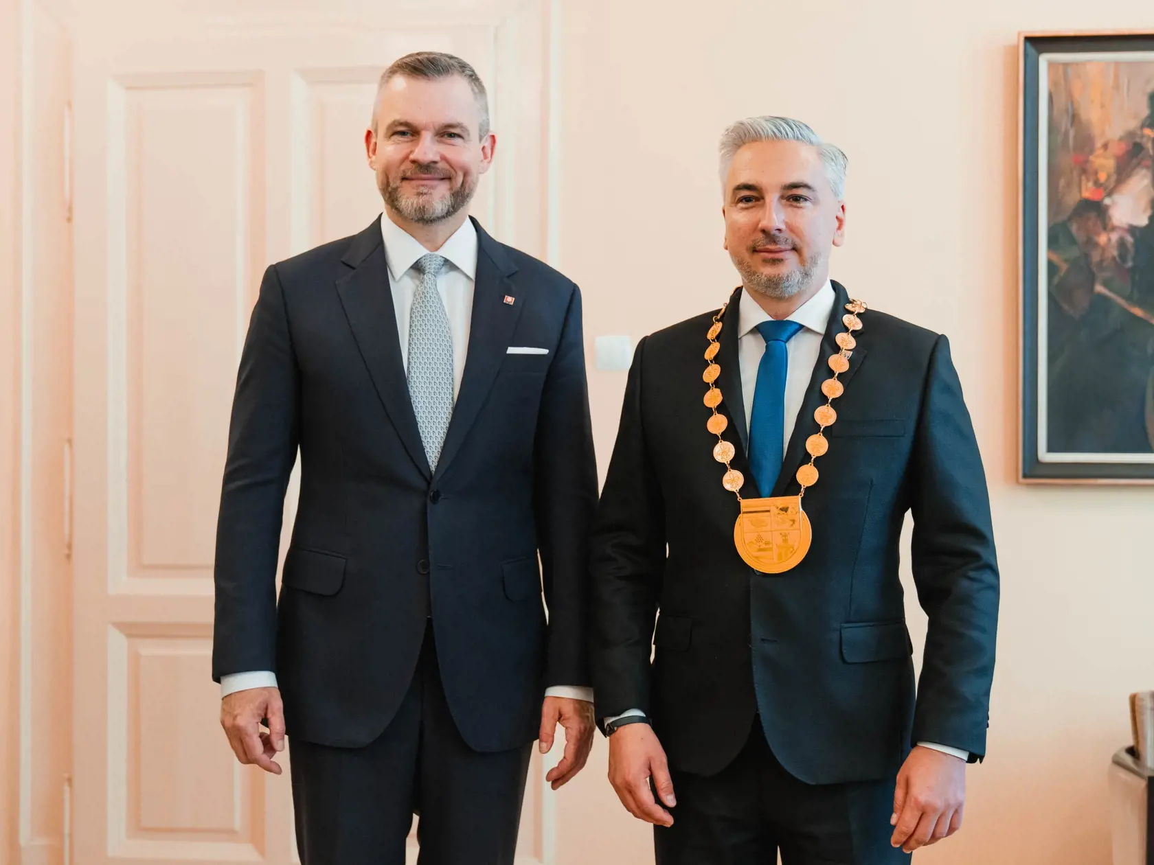 Prezident Peter Pellegrini navštívil v Košiciach aj župana Rastislava Trnku.
