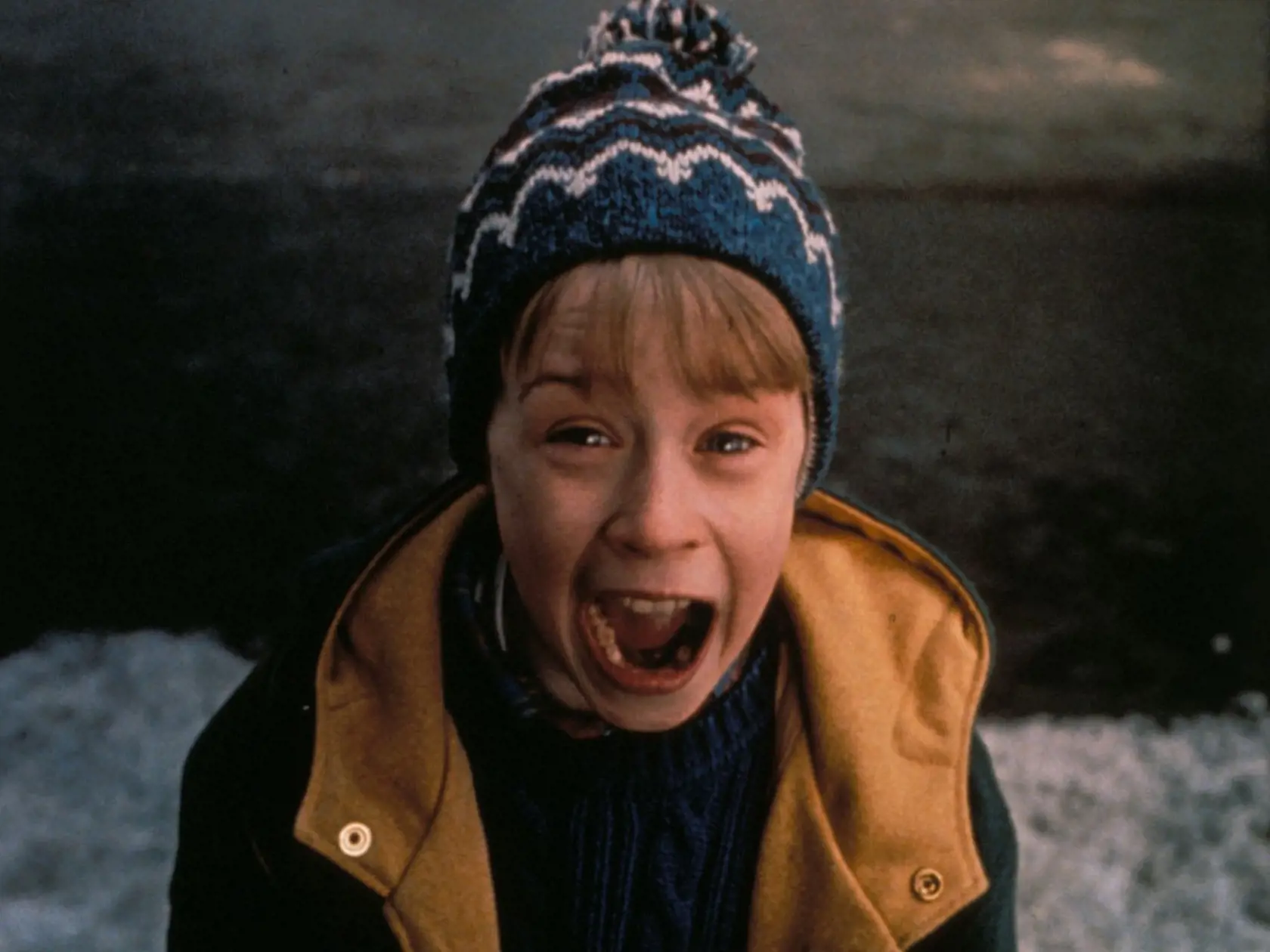 Macaulay Culkin ako Kevin McCallister vo filme Sám doma 2.