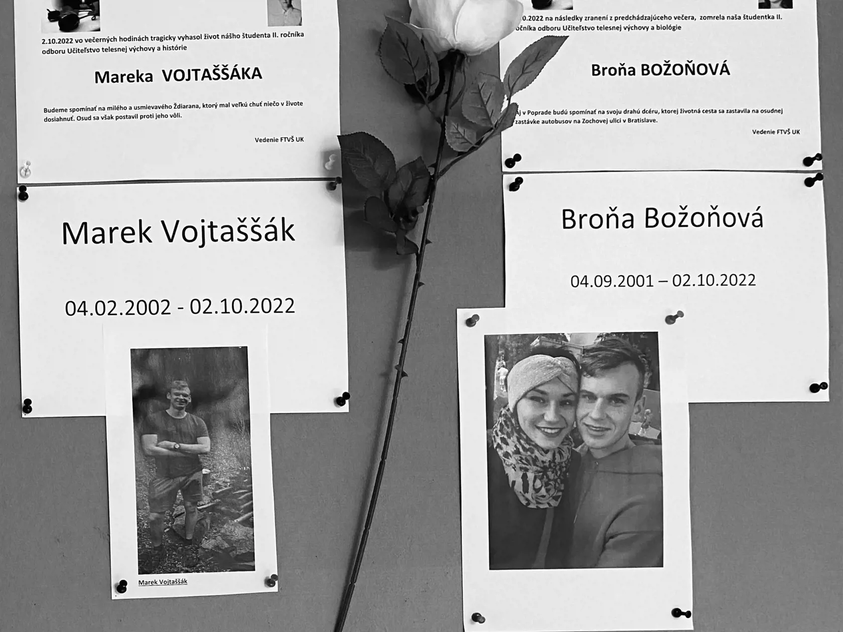 Marek Vojtaššák a jeho priateľka Broňa Božoňová zahynuli pri tragédii na Zochovej