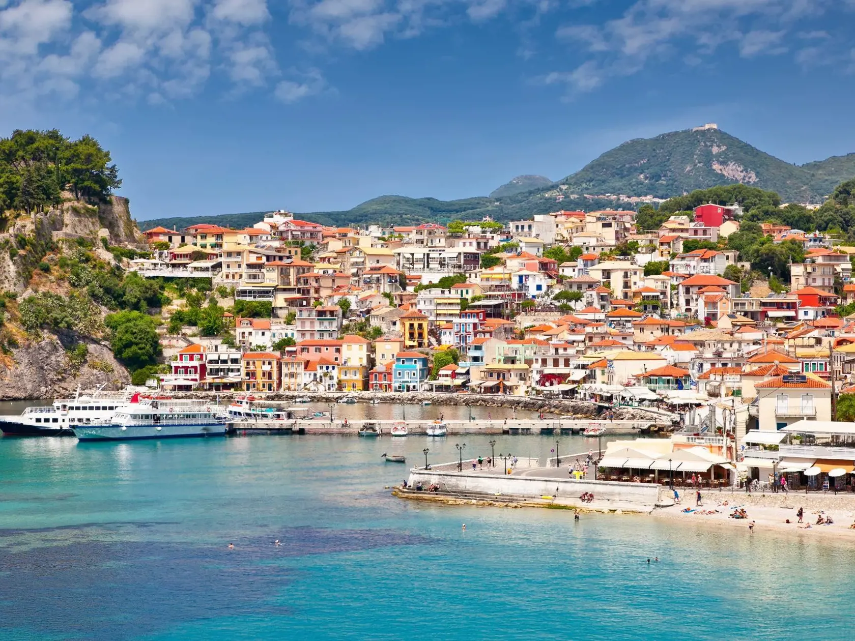 Parga, Grécko.