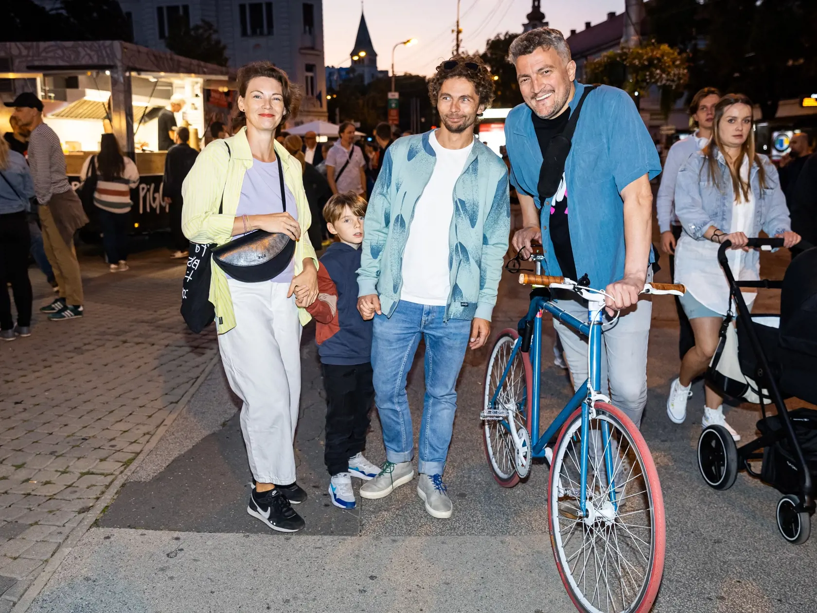 Protest na podporu kultúrneho štrajku: Ludwig Bagin.