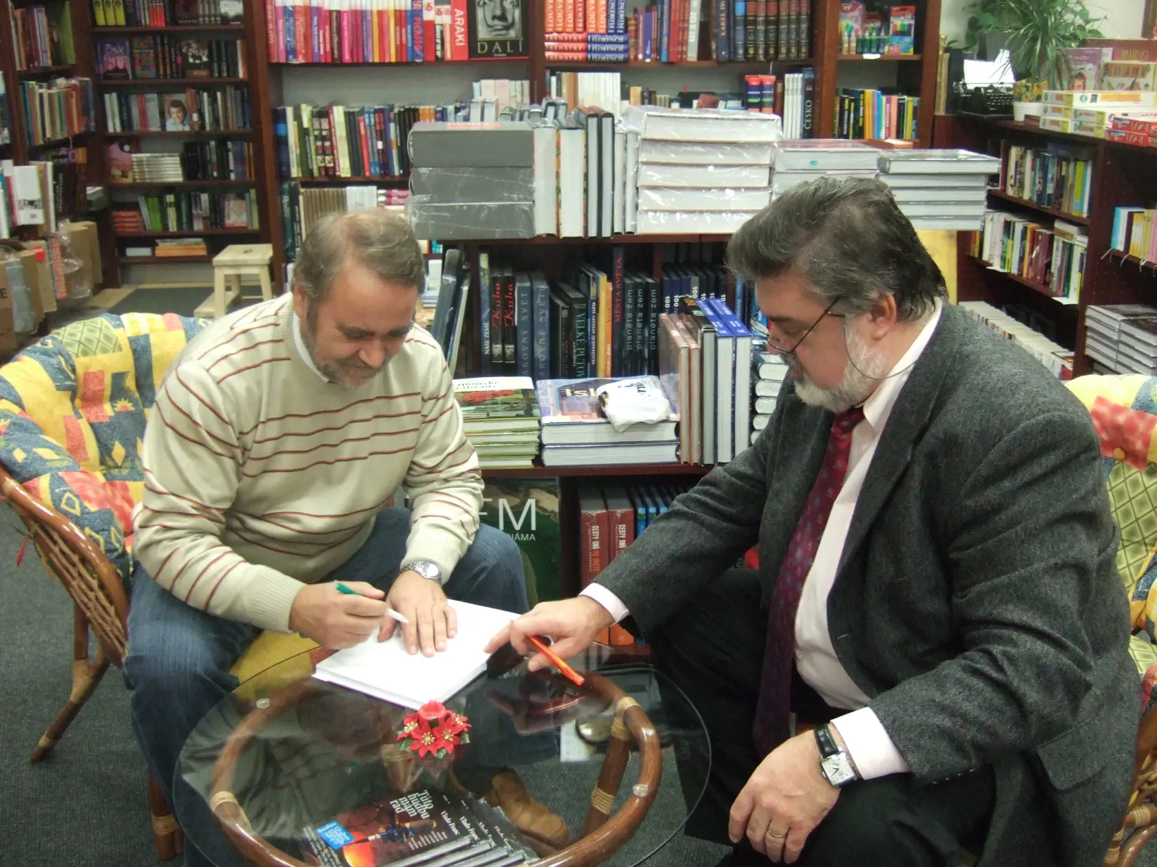 Peter Dvorsky;autogramiada;4.12.2007