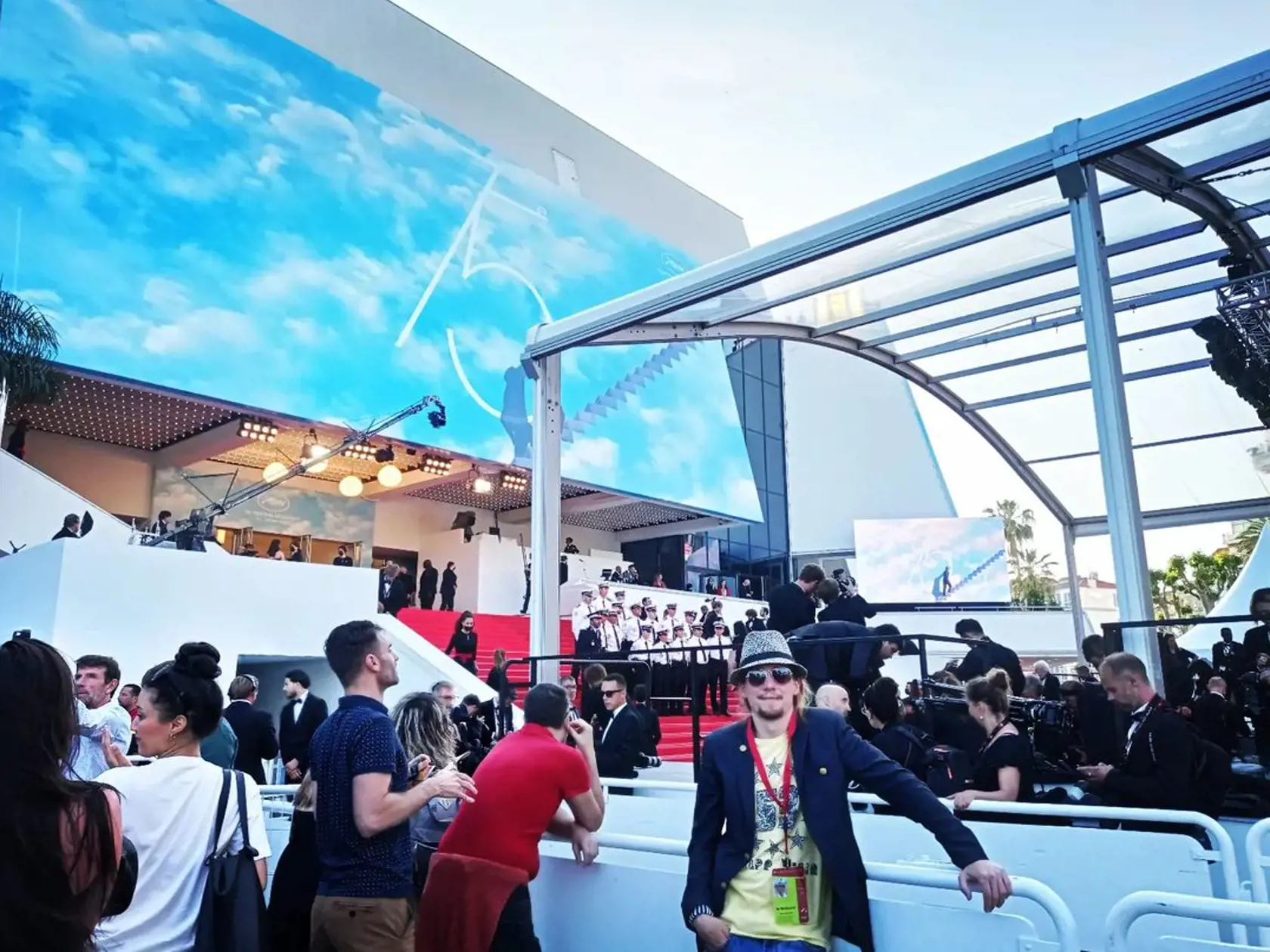 Vlado Železňák mladší v Cannes.