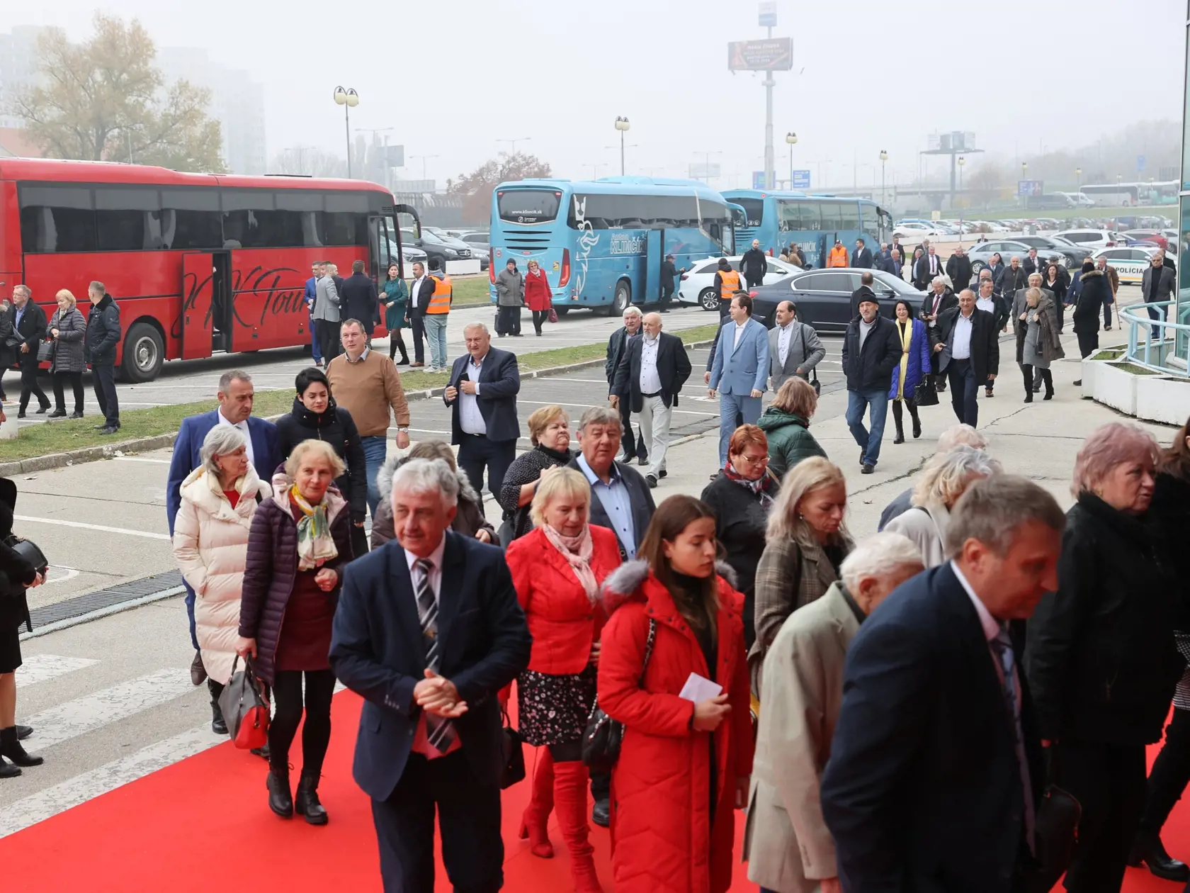 Oslavy strany Smer pri príležitosti 25. výročia založenia strany.