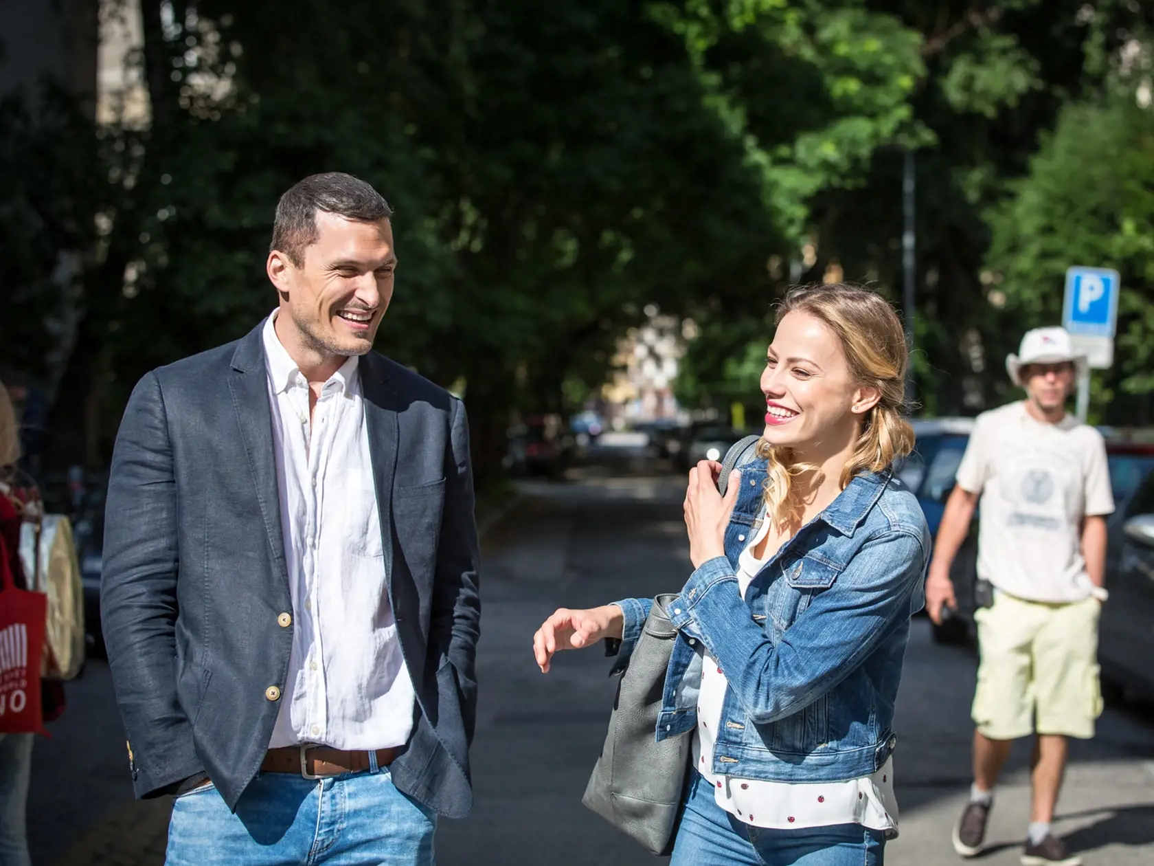 Okrem práce sa Ján Koleník a Barbora Andrešičová na pľaci aj veľa nasmejú... 