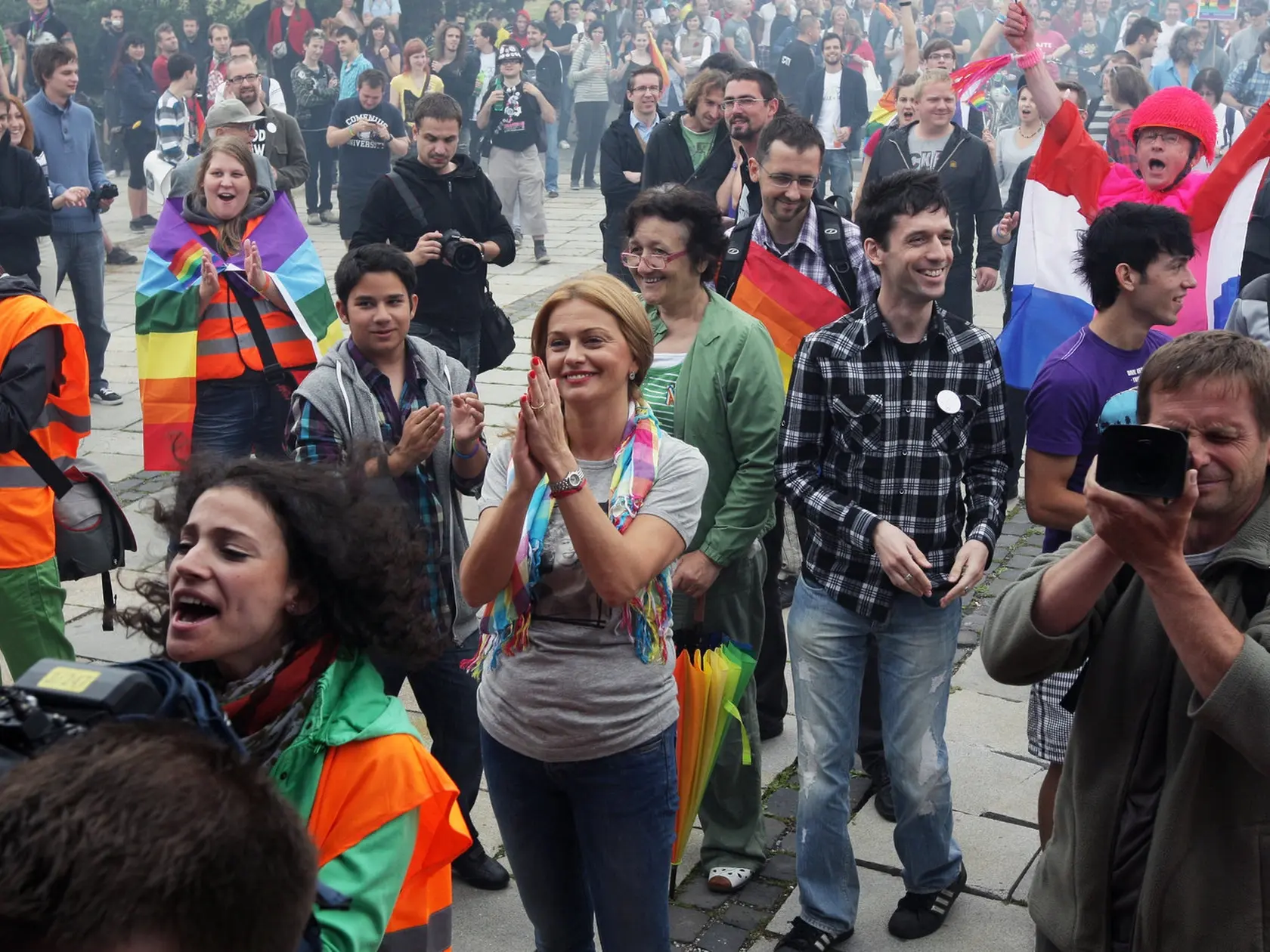 Dúhový Pride podporila aj Monika Flašíková-Beňová.