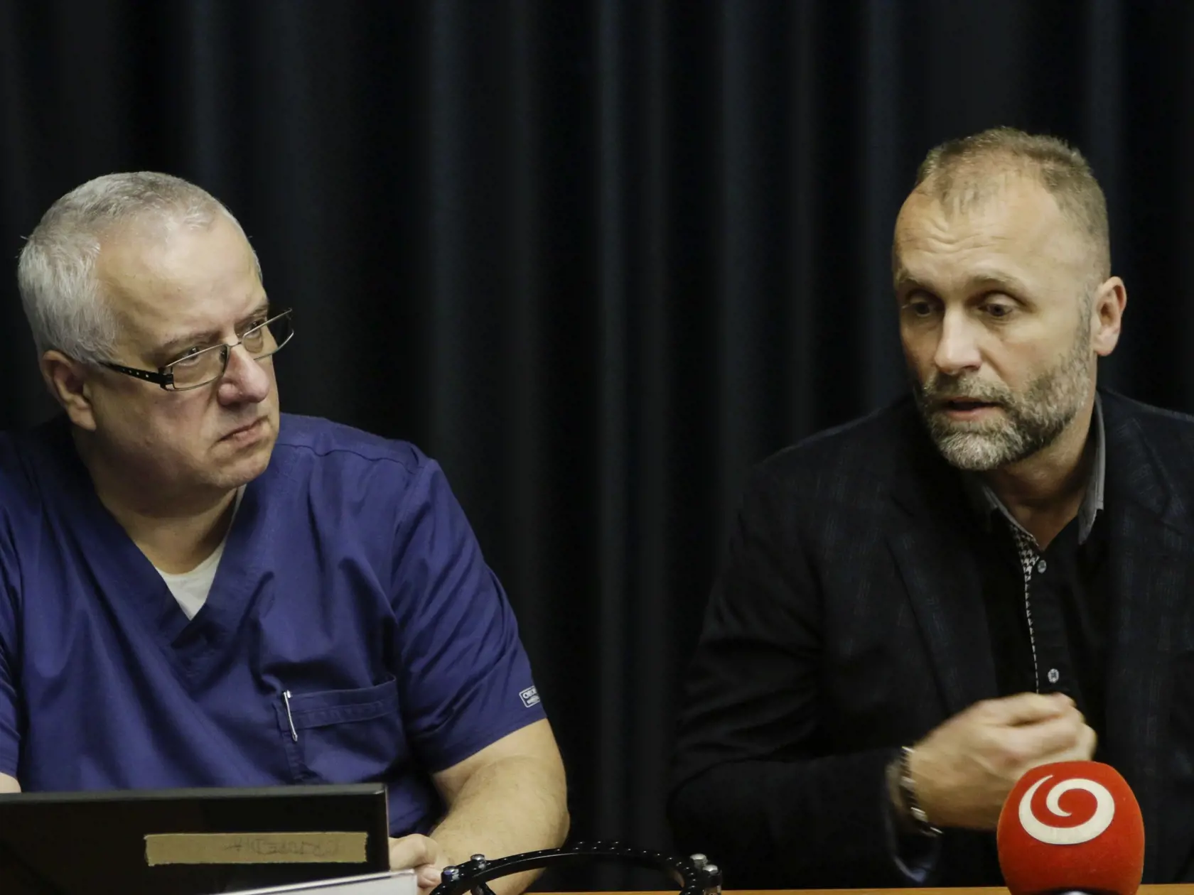 Bývalý riaditeľ NÚDCH Ladislav Kužela a ortopéd Milan Kokavec
