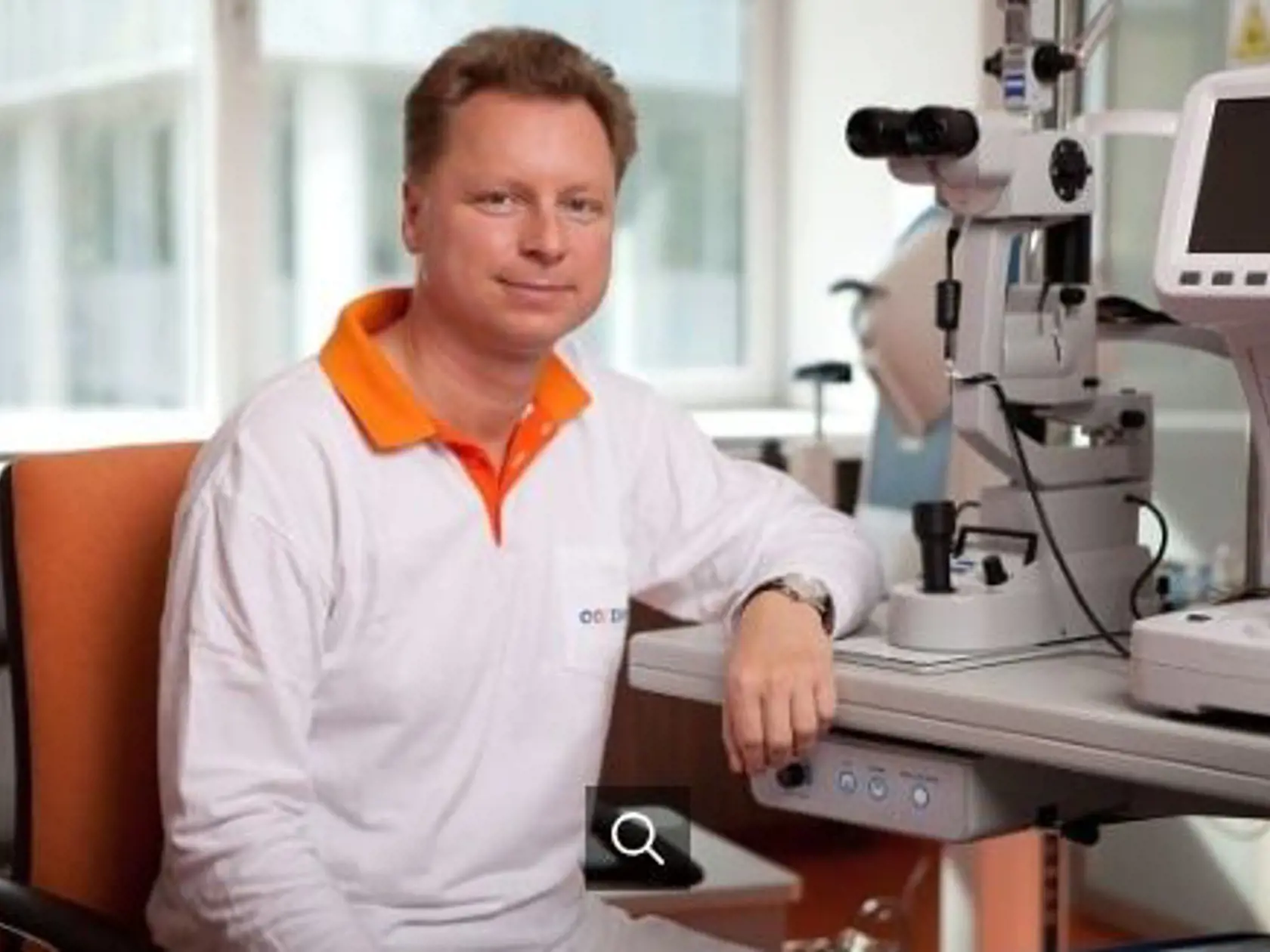Oftalmológ Marián Šalát.