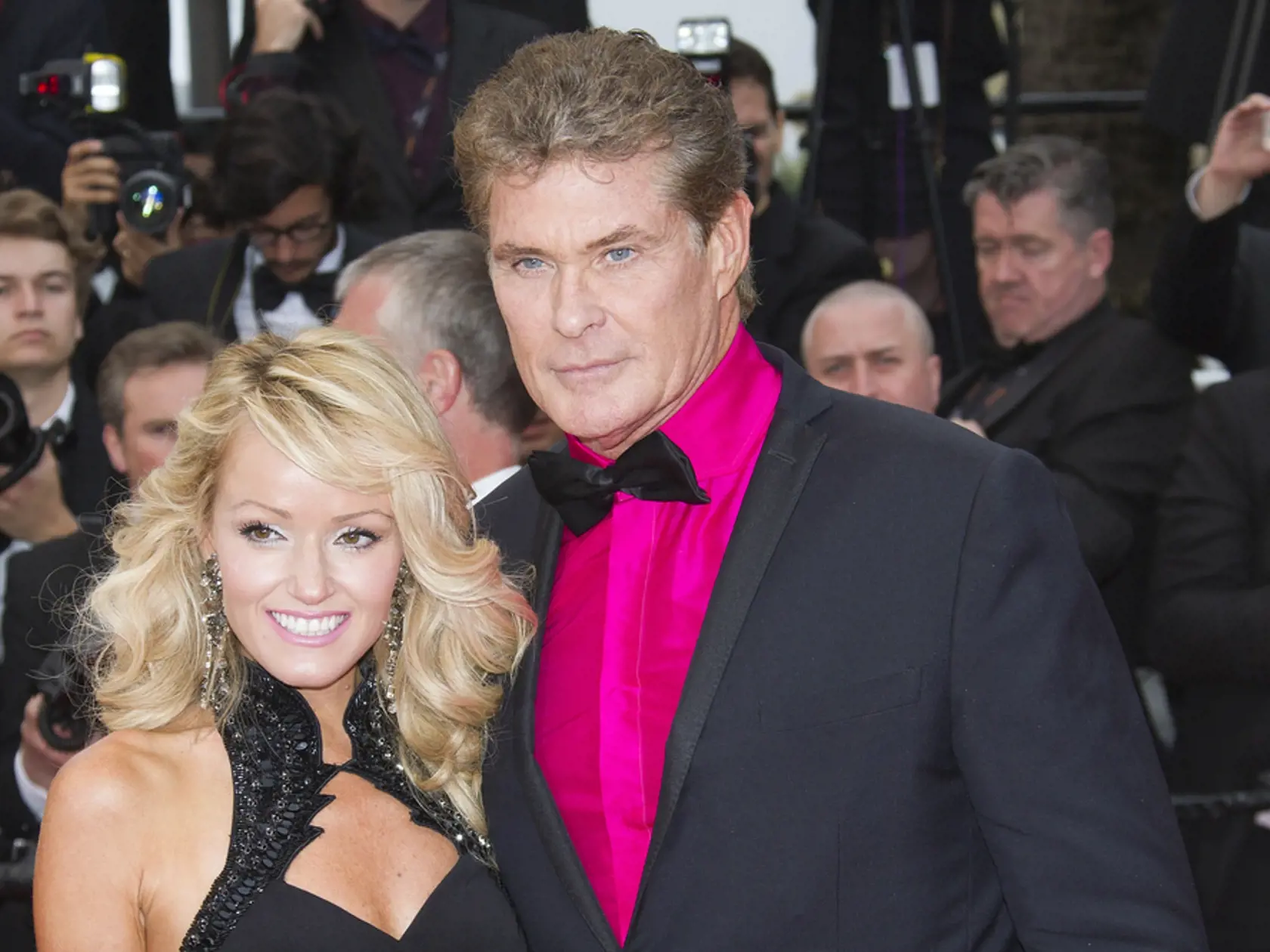 Cannes,,France,-,May,16:,Hayley,Roberts;,David,Hasselhoff,Attend