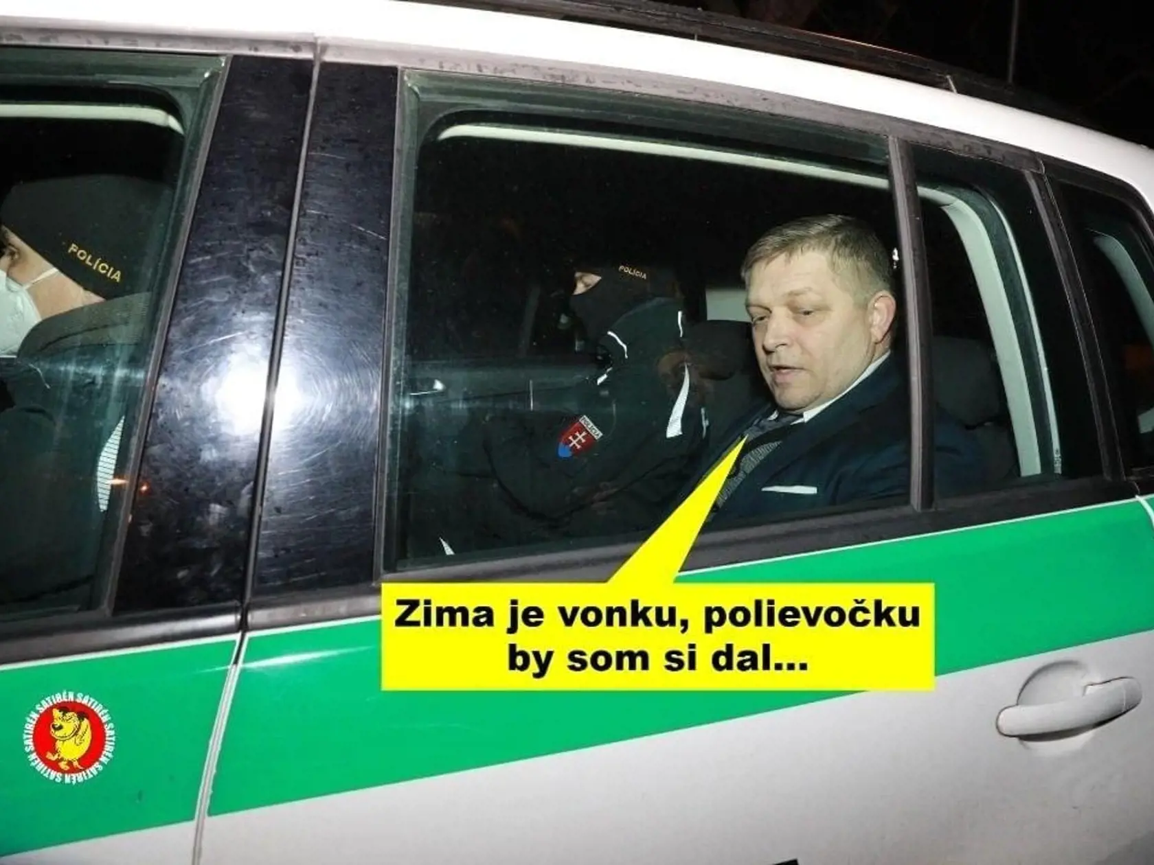 Jednoznačným hitom internetu sa stalo zadržanie Roberta Fica. Síce ho polícia prepustila už o hodinu, vtipkári sa tak skoro neupokojili