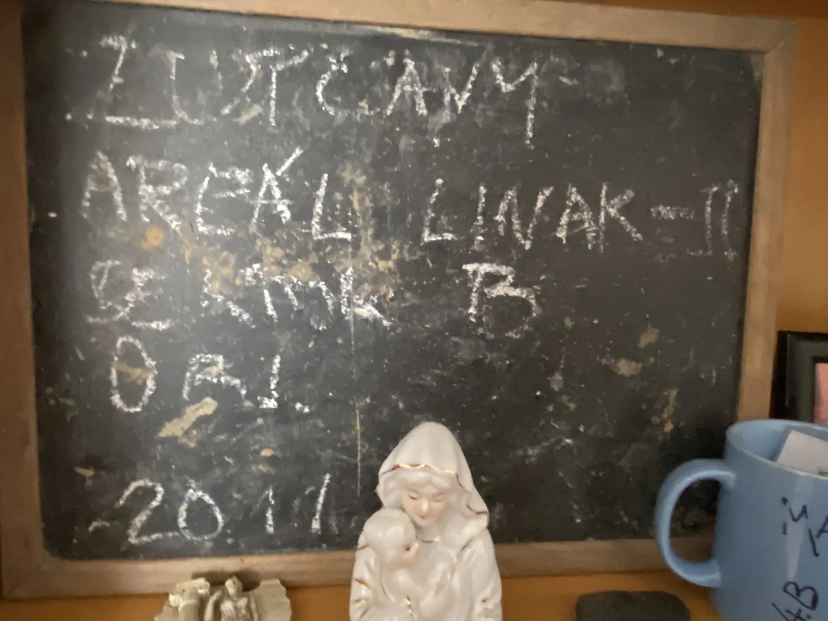 Martinina tabuľka z archeologických výskumov.