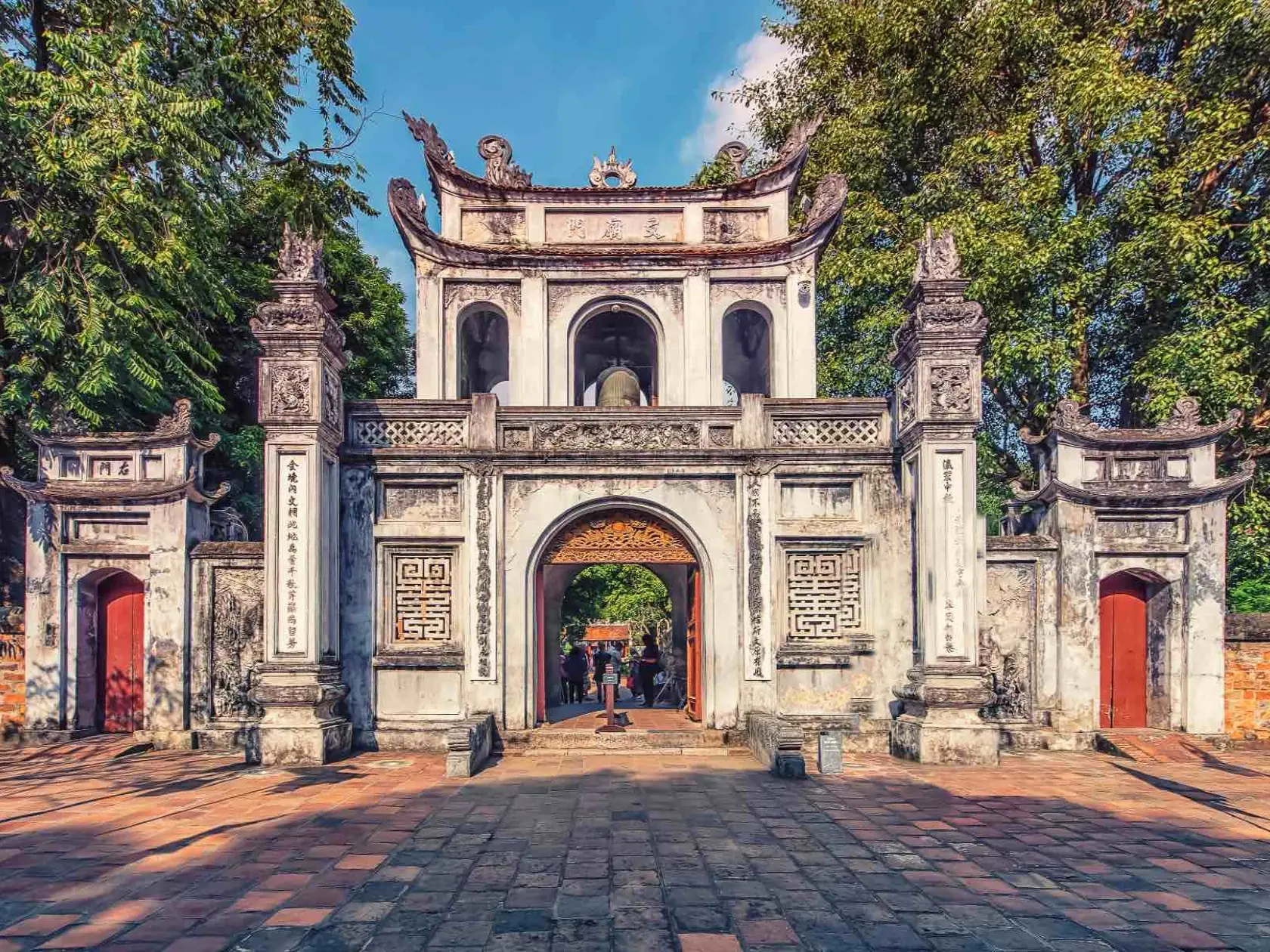 Hanojské staré mesto, Vietnam.