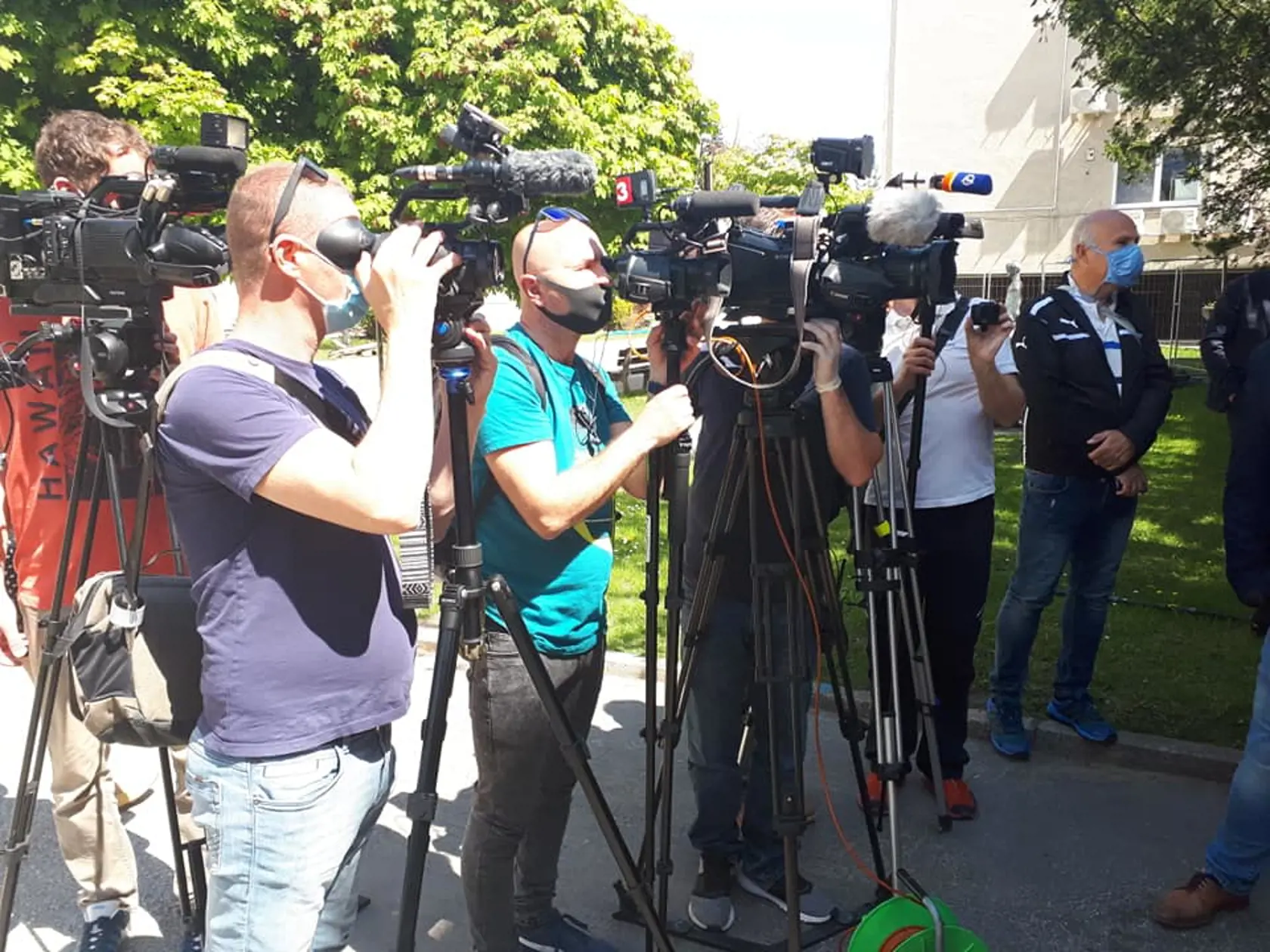 Minister zdravotníctva SR Marek Krajčí na návšteve v Univerzitnej nemocnici v Martine.