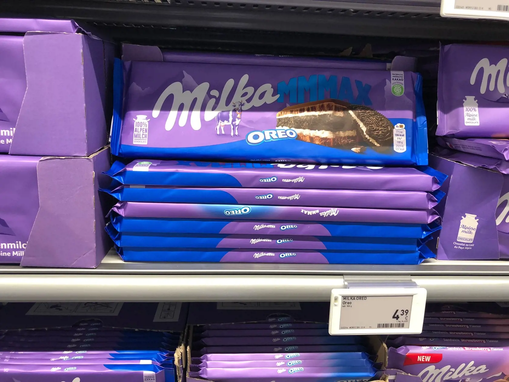 Ceny potravín na Slovensku v predajni Billa.
