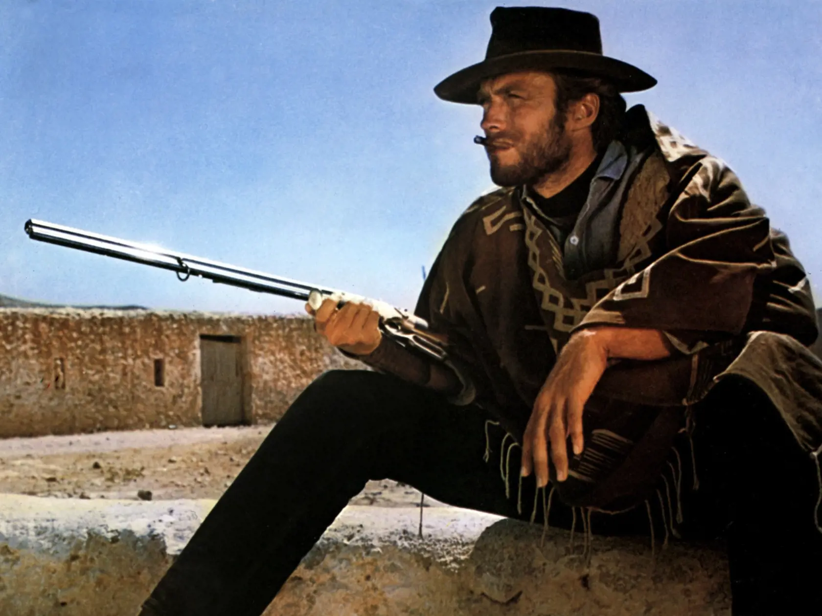 et pour quelques dollars de plus per qualque dollaro in piu 1965 réal : Sergio Leone Clint Eastwood  Collection Christophel