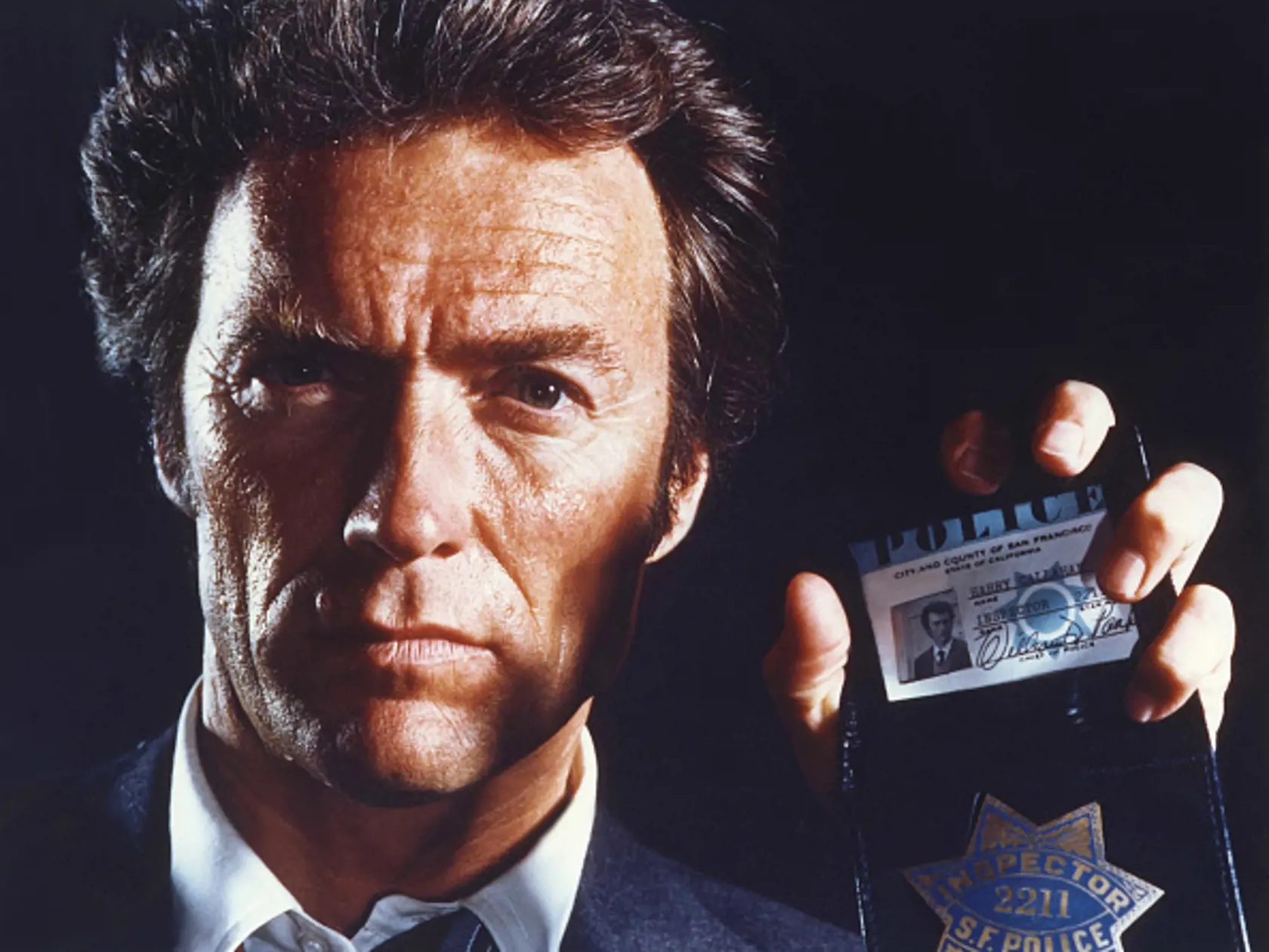 American actor Clint Eastwood on the set of The Enforcer, directed by James Fargo. (Photo by Sunset Boulevard/Corbis via Getty Images)