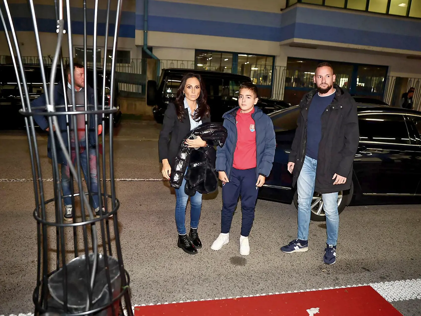 Odstupujúca ministerka Zuzana Dolinková. Dorazila na Slovan v džínsoch.