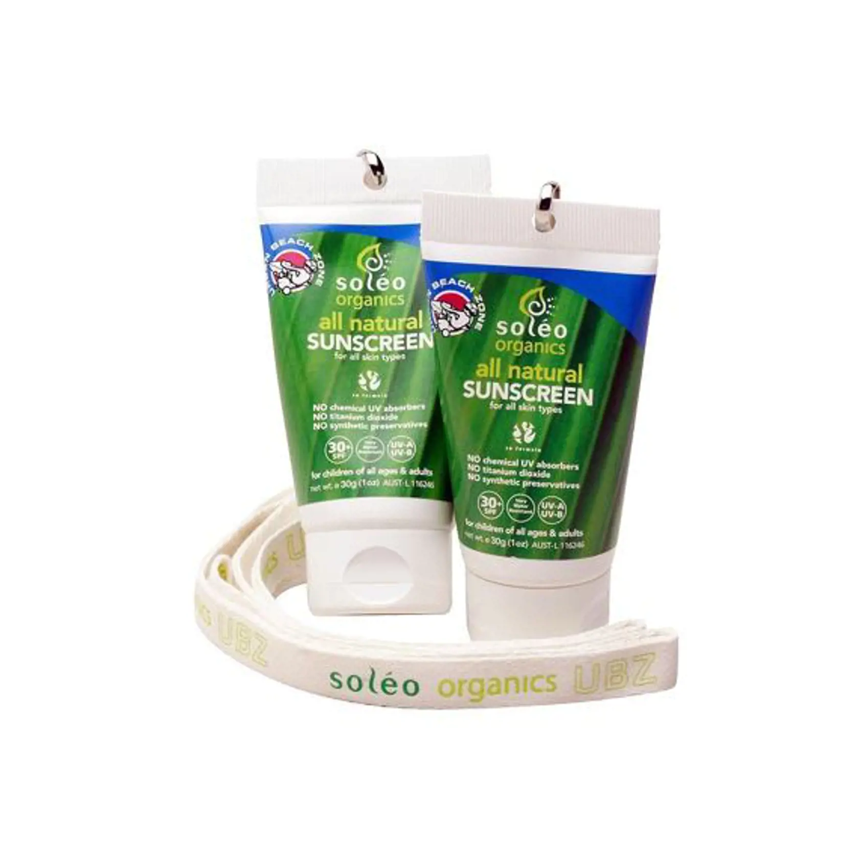 Opaľovací krém All Natural SPF 30+z výlučne organických surovín, Soléo Organics, 14,99 €