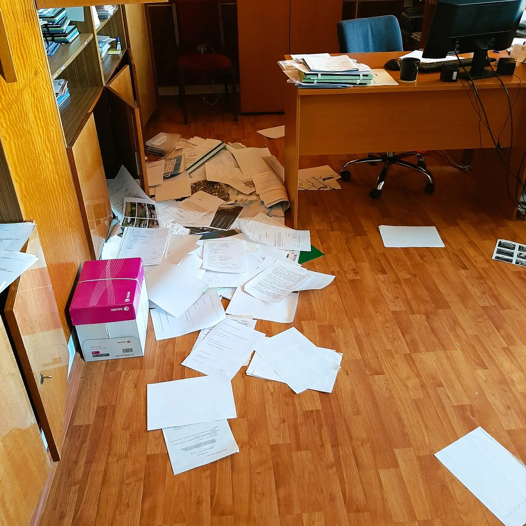 Rušno mali aj na mestskom úrade v Humennom.