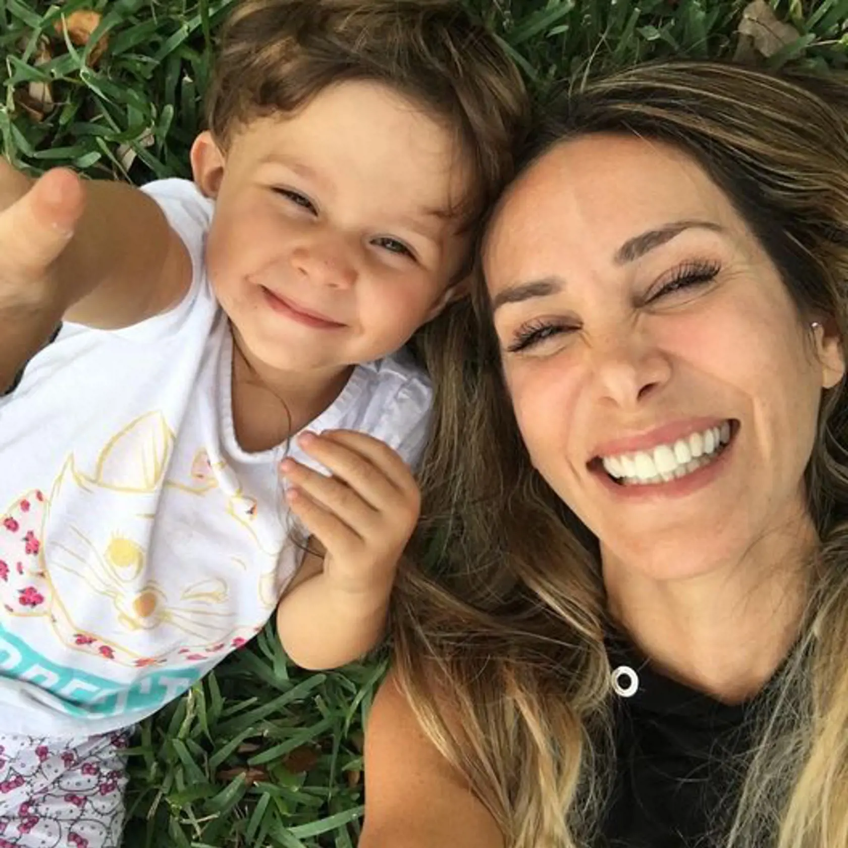 Natalia Streignard s dcérkou Giou.