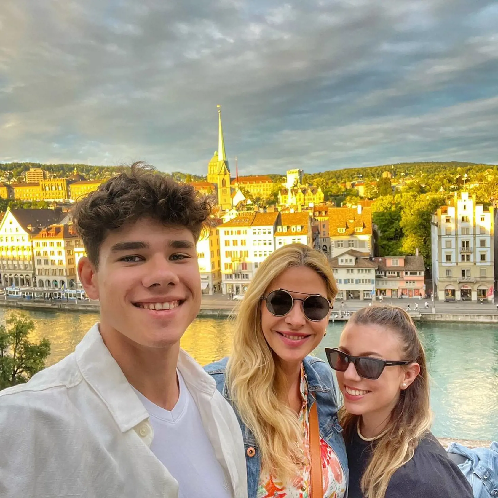 Katarína s mladším Samkom