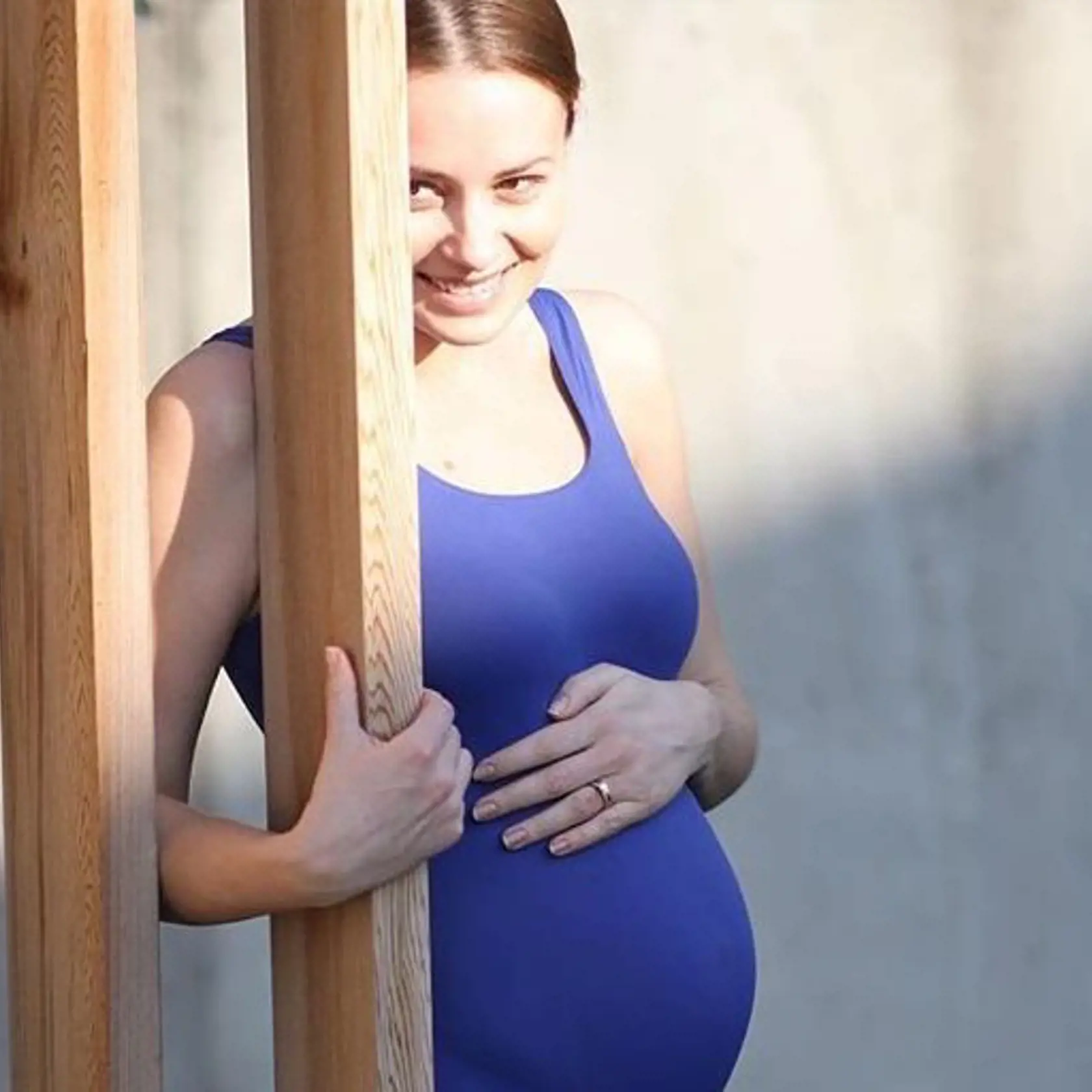 Speváčka sa už onedlho stane mamou.