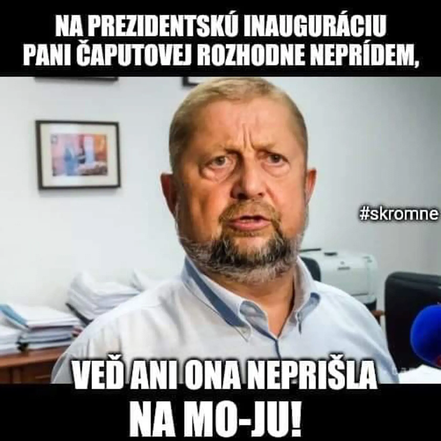 Štefan Harabin vyhral prezidentské voľby vo svojej realite pravdy,  na inauguráciu Zuzany Čaputovej teda nepríde