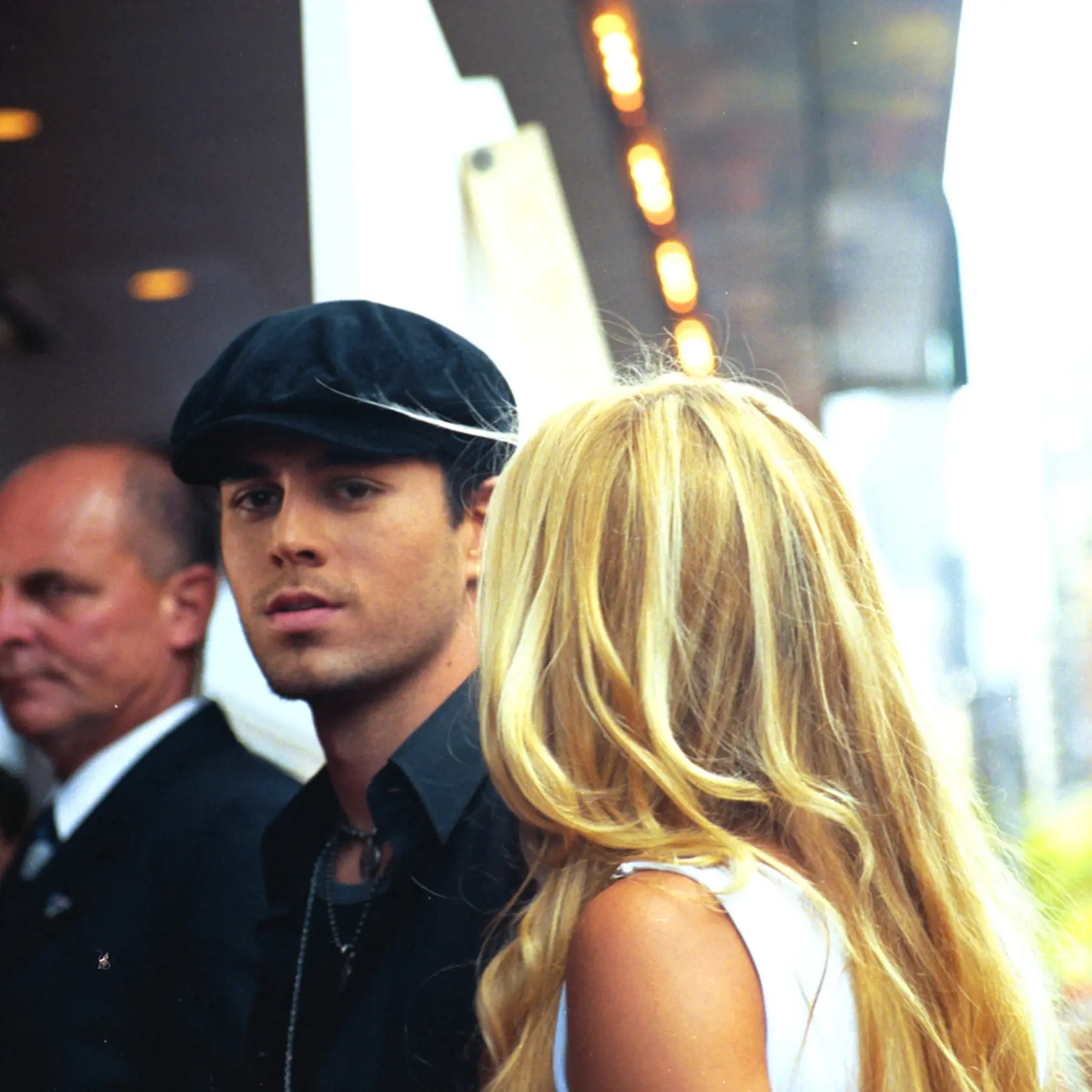 Enrique,Iglesias,,With,Anna,Kournikova,,At,Premiere,Of,Once,Upon