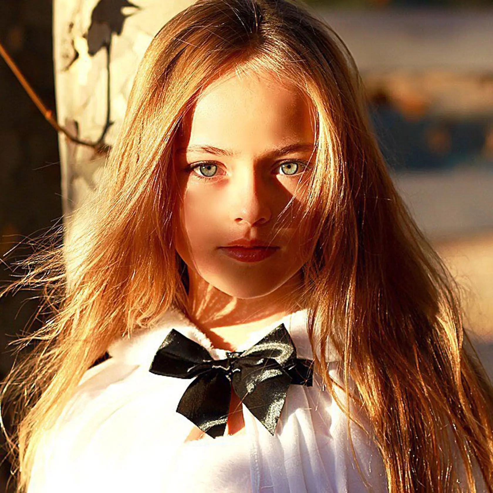 Krásna Kristina stále v úlohe modelky od 4 rokov.