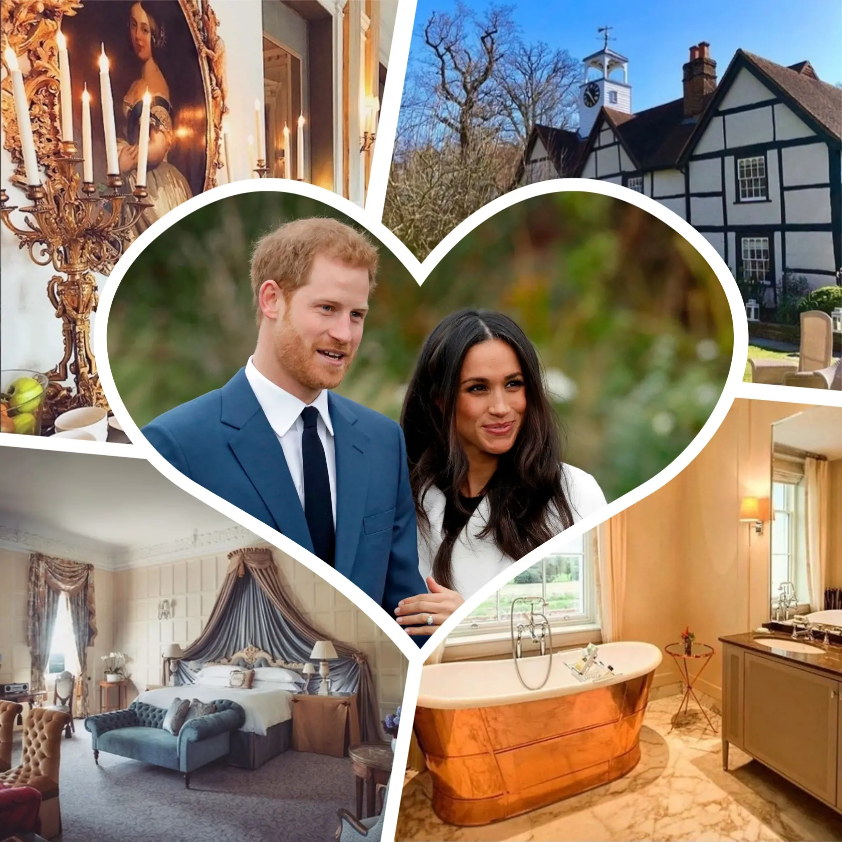 Meghan a Harry prespia noc pred svadbou v rôznych hoteloch: Pozrite ten luxus!