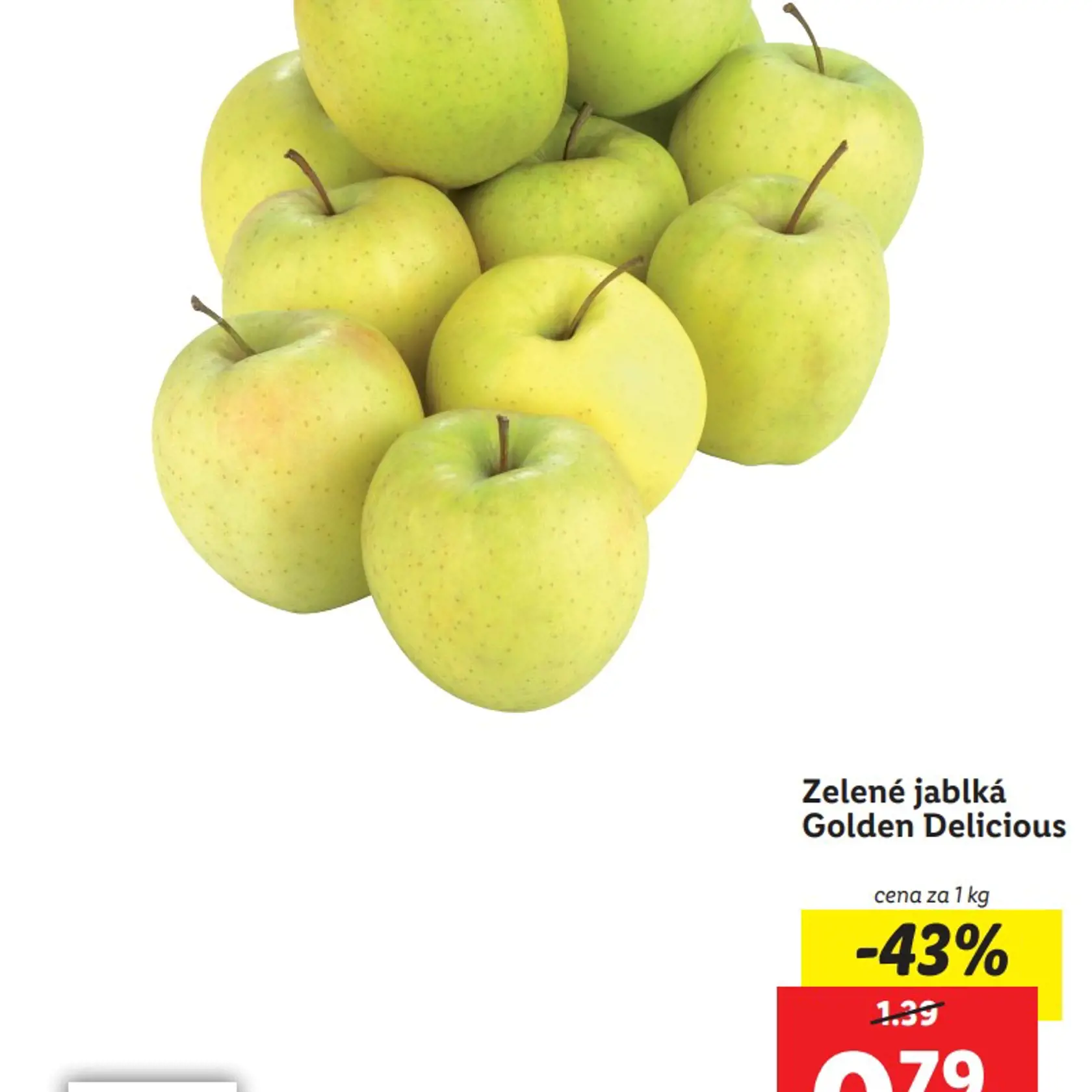 Slovenské jablká kúpite za veľmi dobrú cenu.