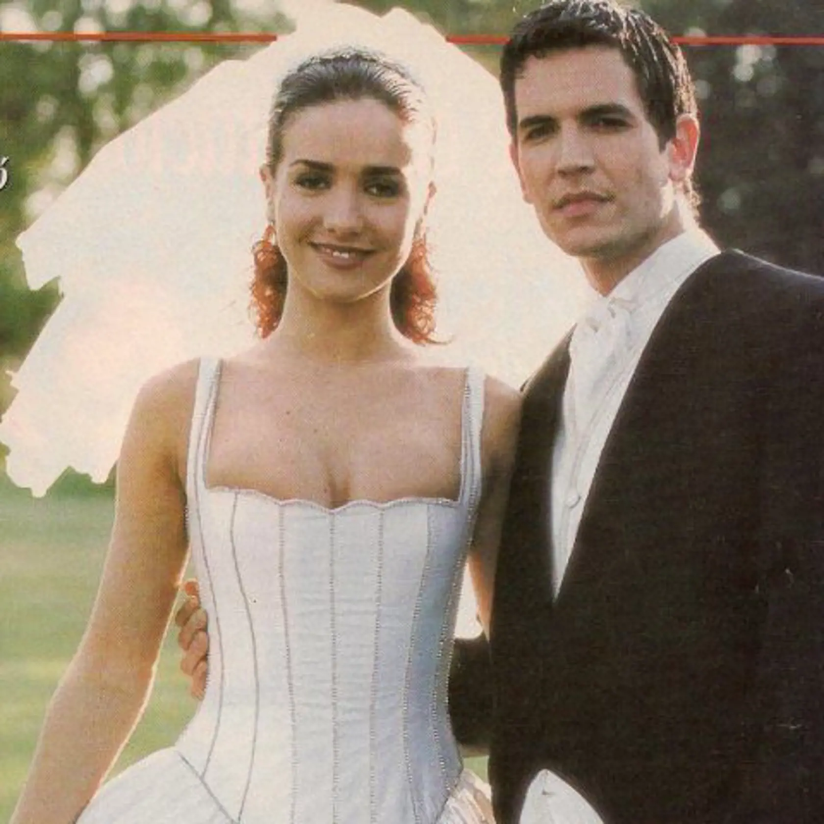 Diego Ramos a Natalia Oreiro v telenovele Bohatí a slávni z roku 1997.