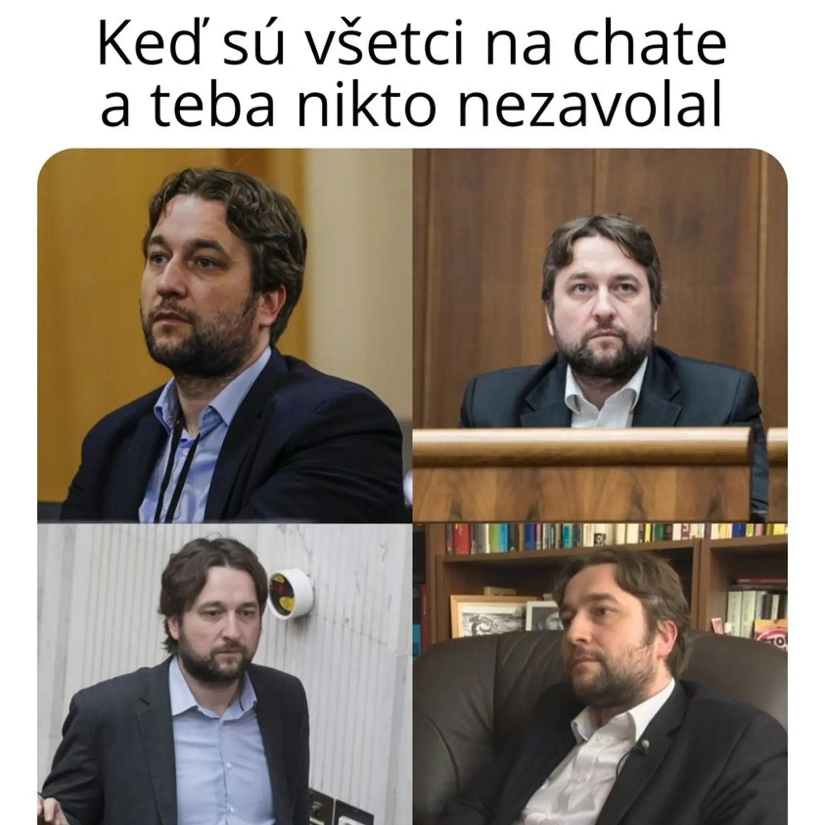 Vtipkári si všimli, že na stretnutiach na poľovníckej chaty chýbal ďalší známy člen Smeru-SD Ľuboš Blaha, ktorý vraj z toho mal byť frustrovaný