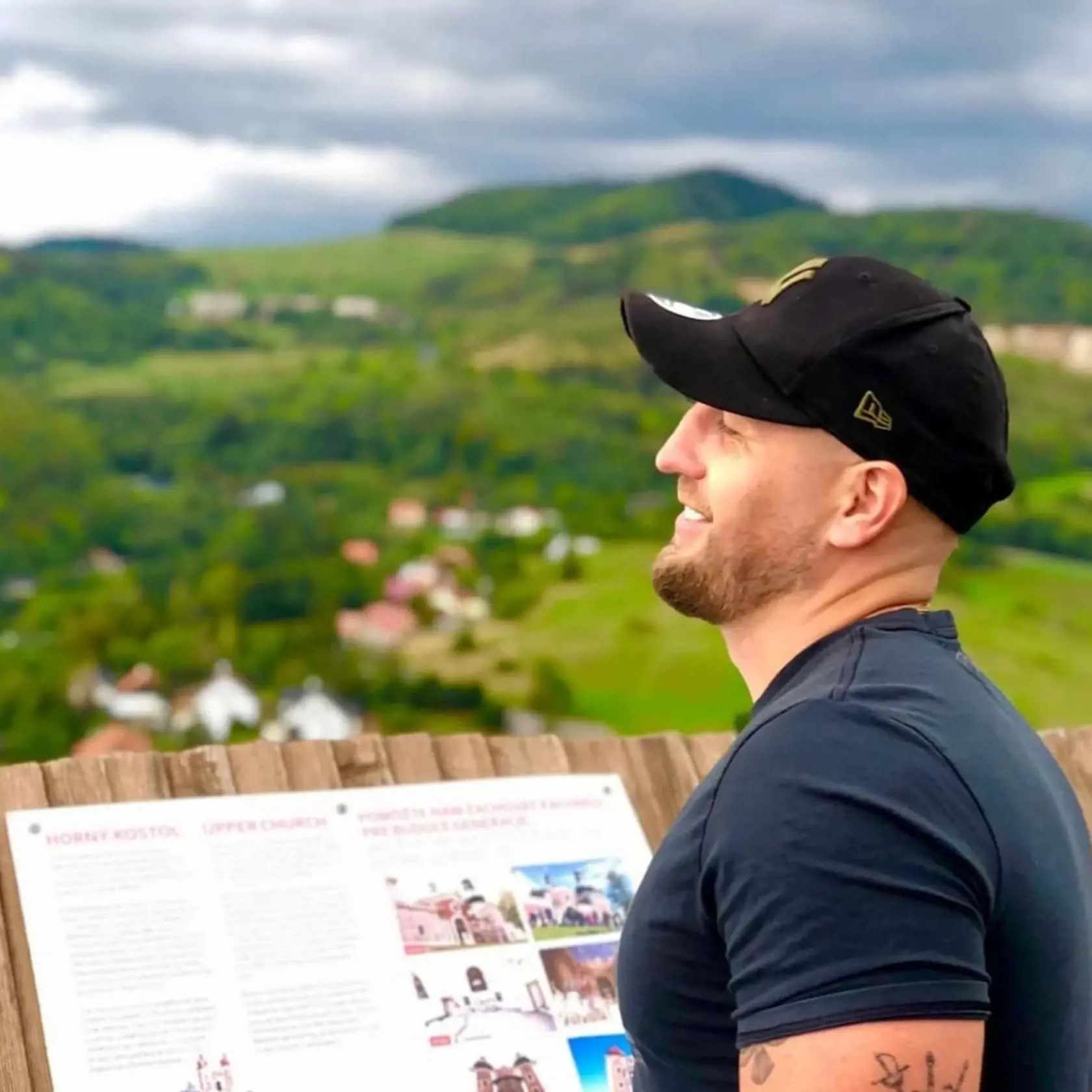 Takto sa tešil Ondrej vlani z výletu v Banskej Štiavnici.