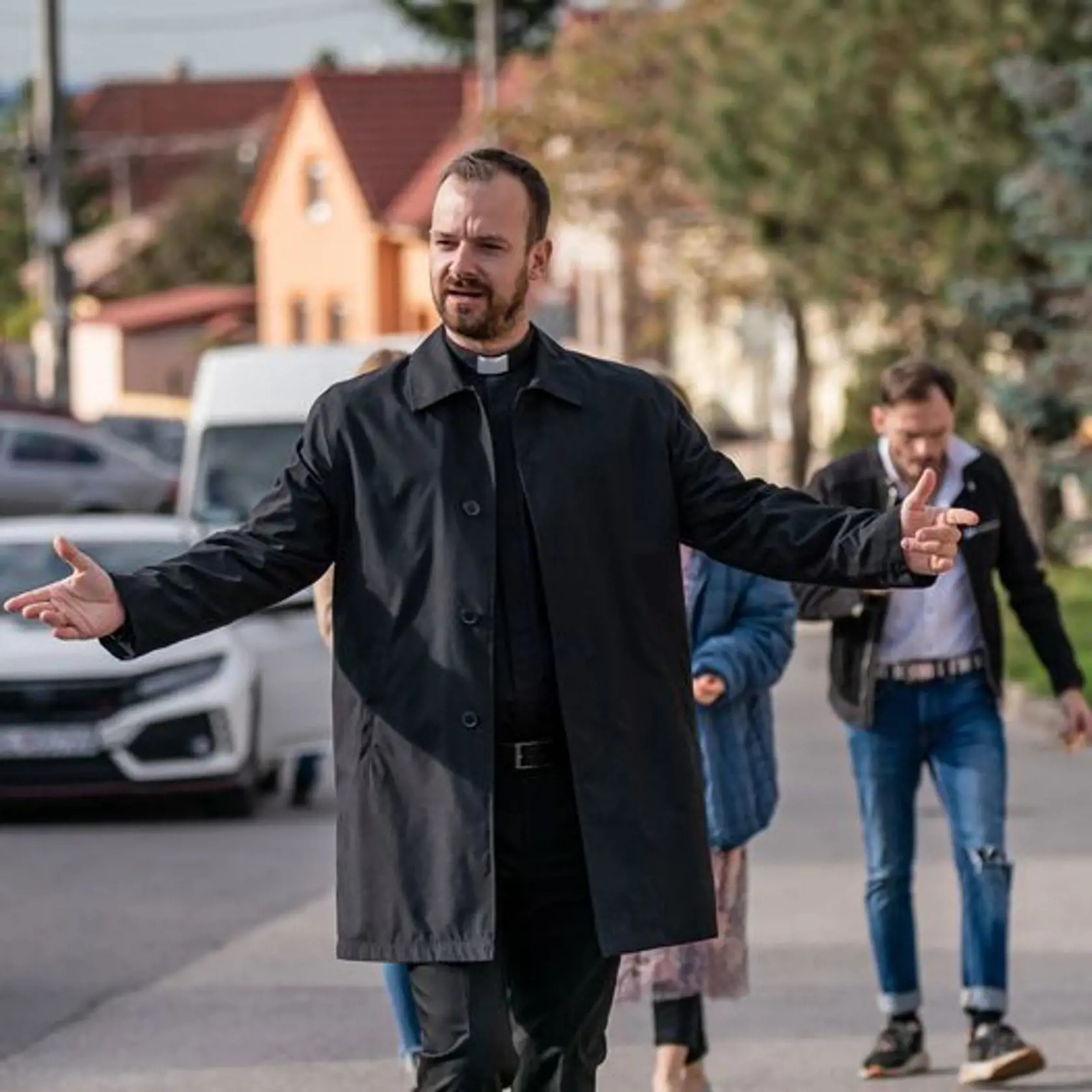 Nový jojkársky seriál Hranica. Na snímke Lukáš Dóza.