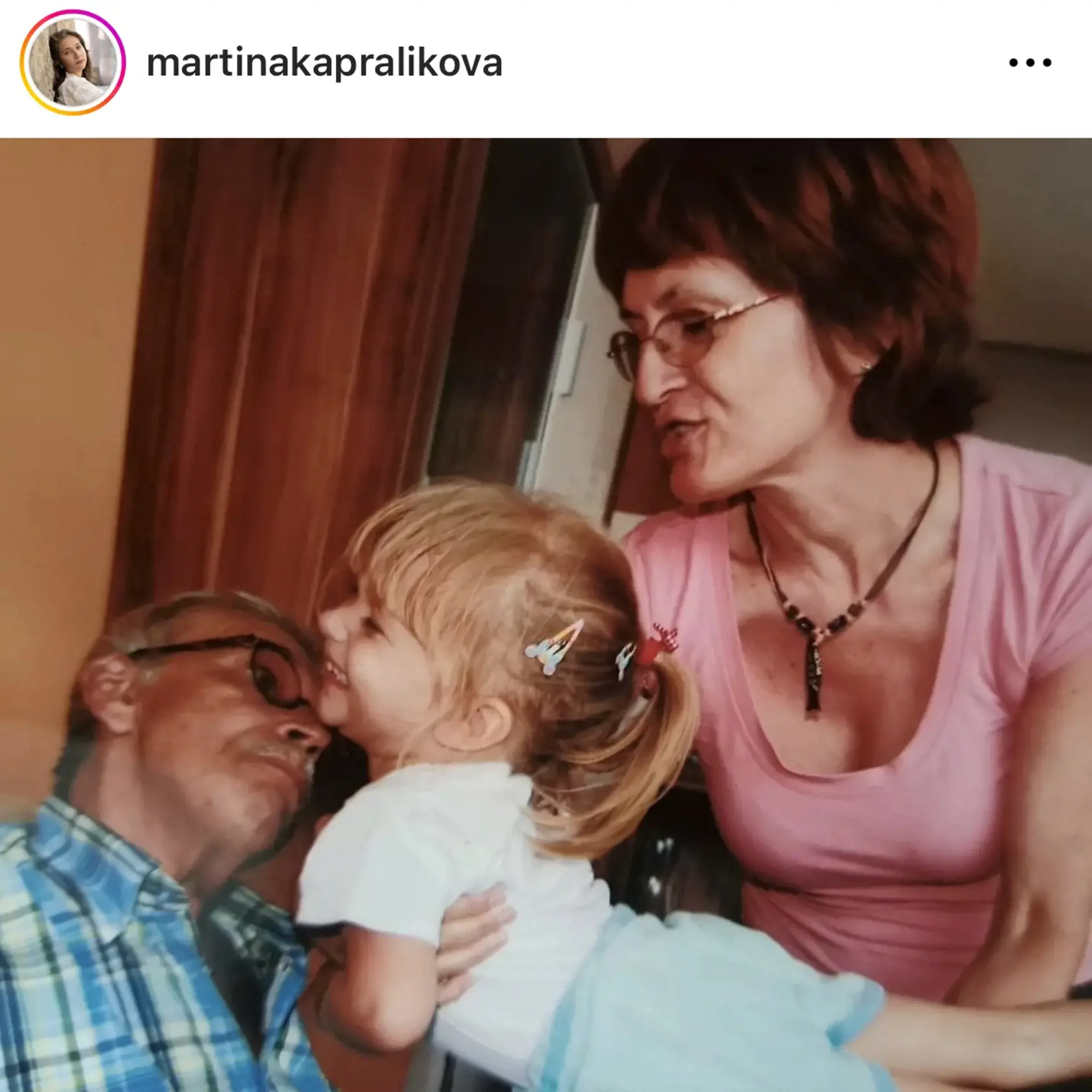 Herec miloval svoju rodinu. S vnučkou Martinou mal krásny vzťah.