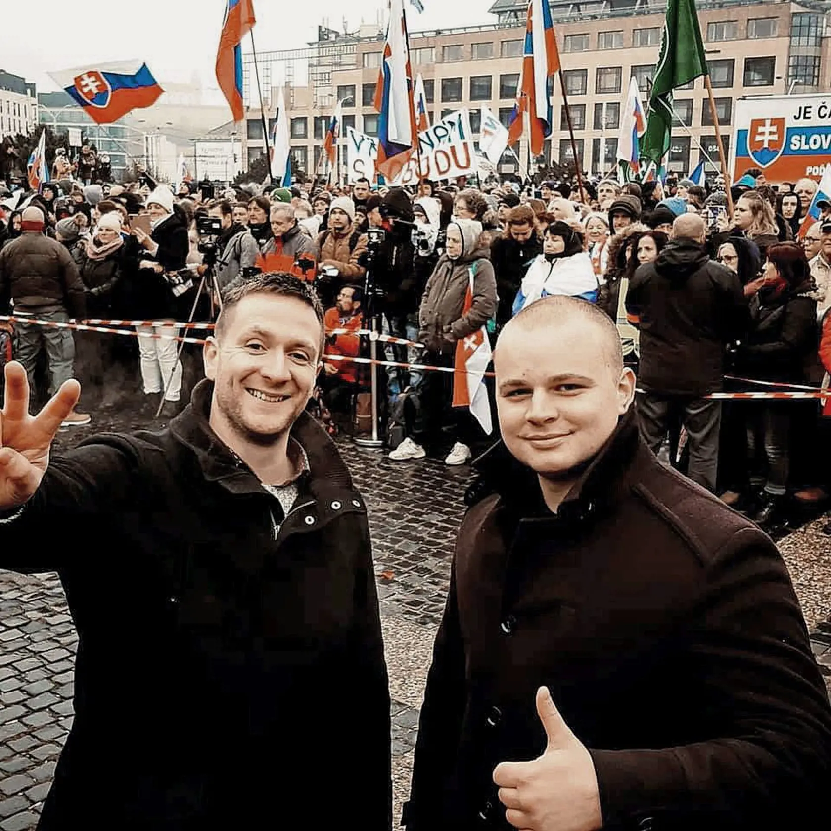 Milan Mazurek
a Milan Uhrík