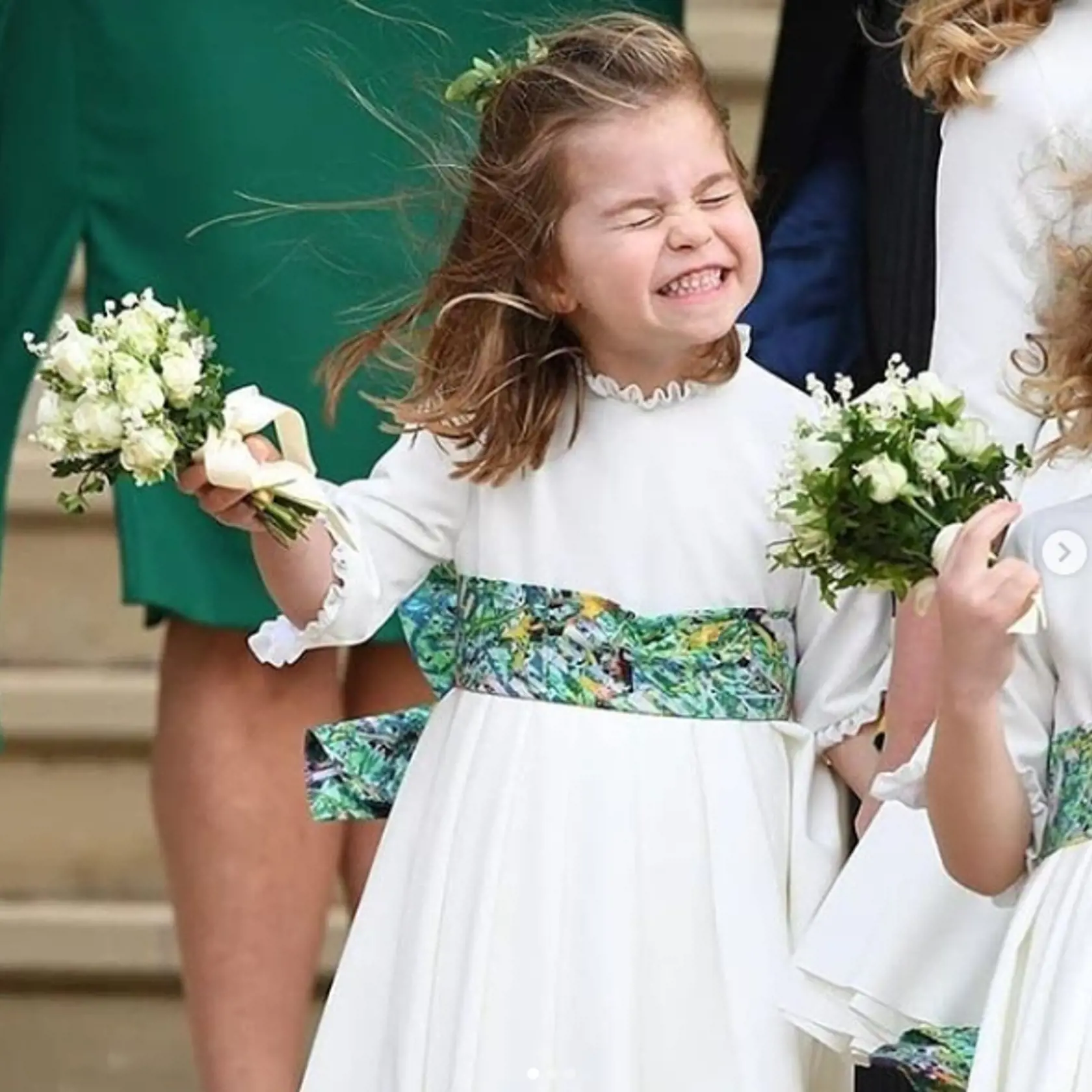 Vyškerená princezná Charlotte.