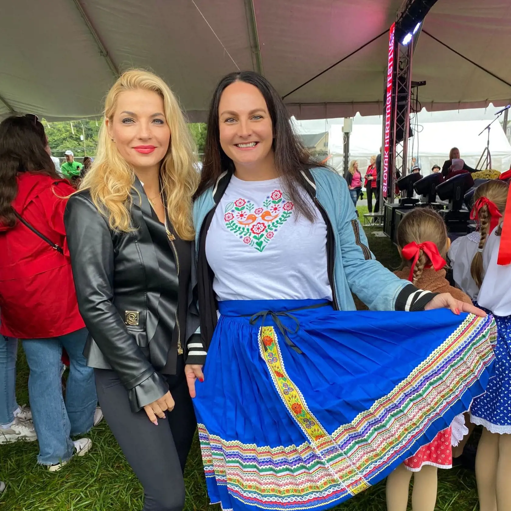V posledný deň svojej pracovnej cesty Šimkovičová navštívila najvýznamnejší festival slovenskej kultúry v USA - Festival slovenského dedičstva v New Jersey.